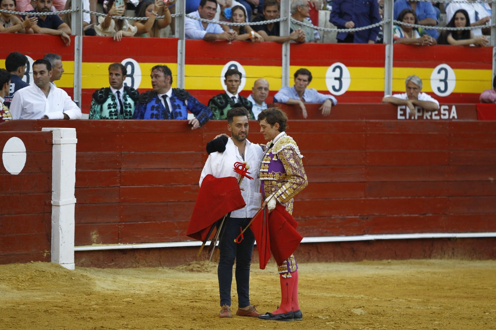 Fotogalería de la novillada de la Feria Taurina de Almería 2022