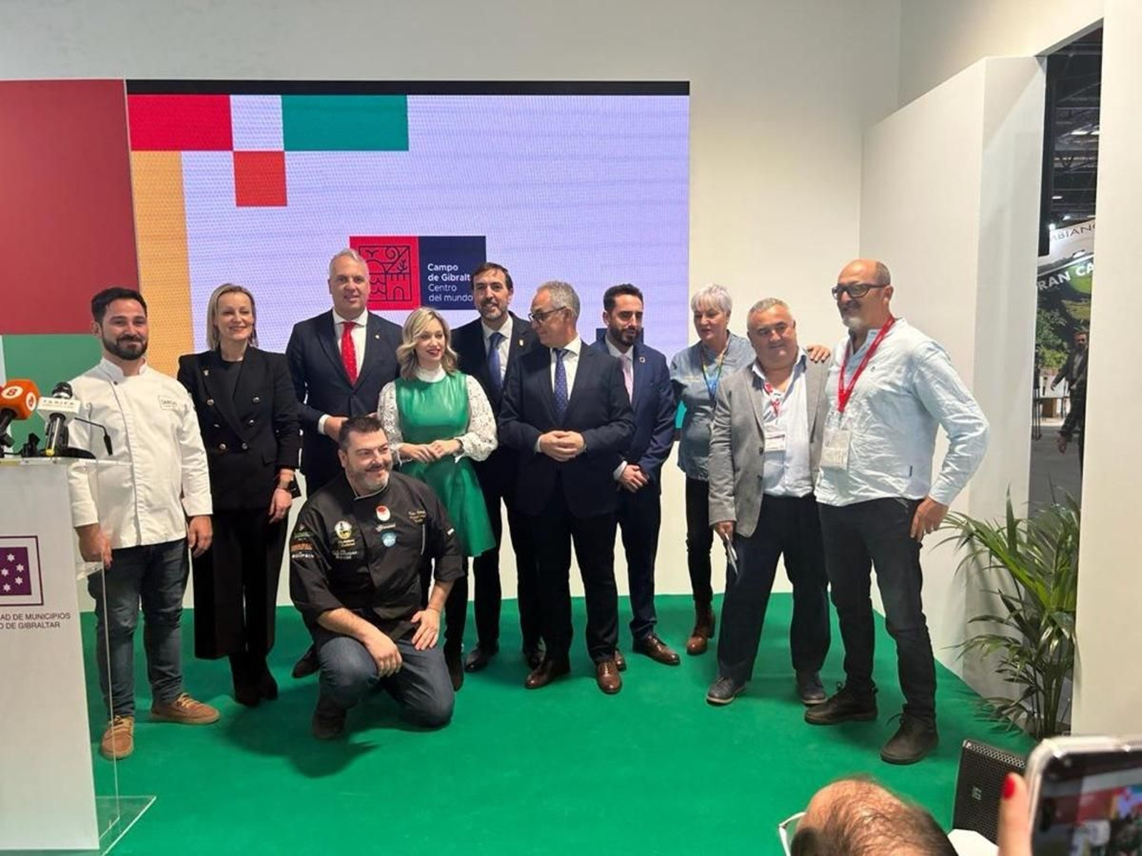 Momento de la presentación de San Roque en Fitur