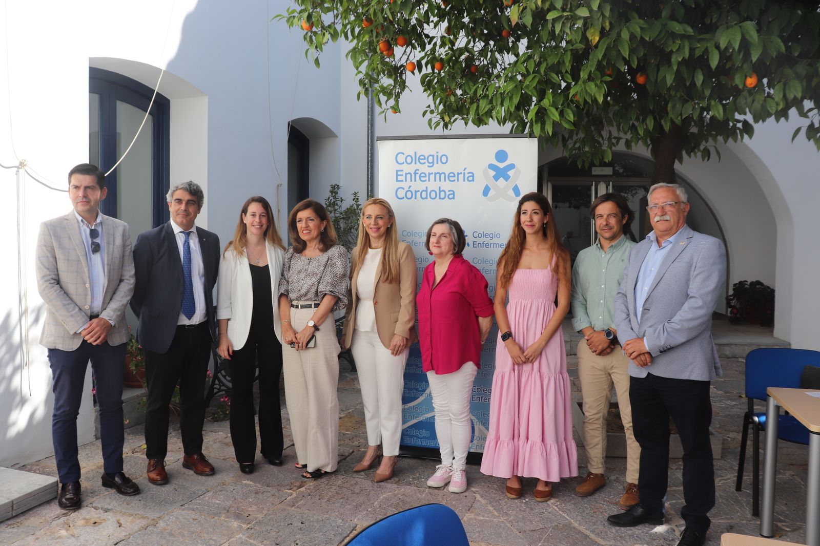 Desayuno informativo en el Colegio de Enfermería de Córdoba.