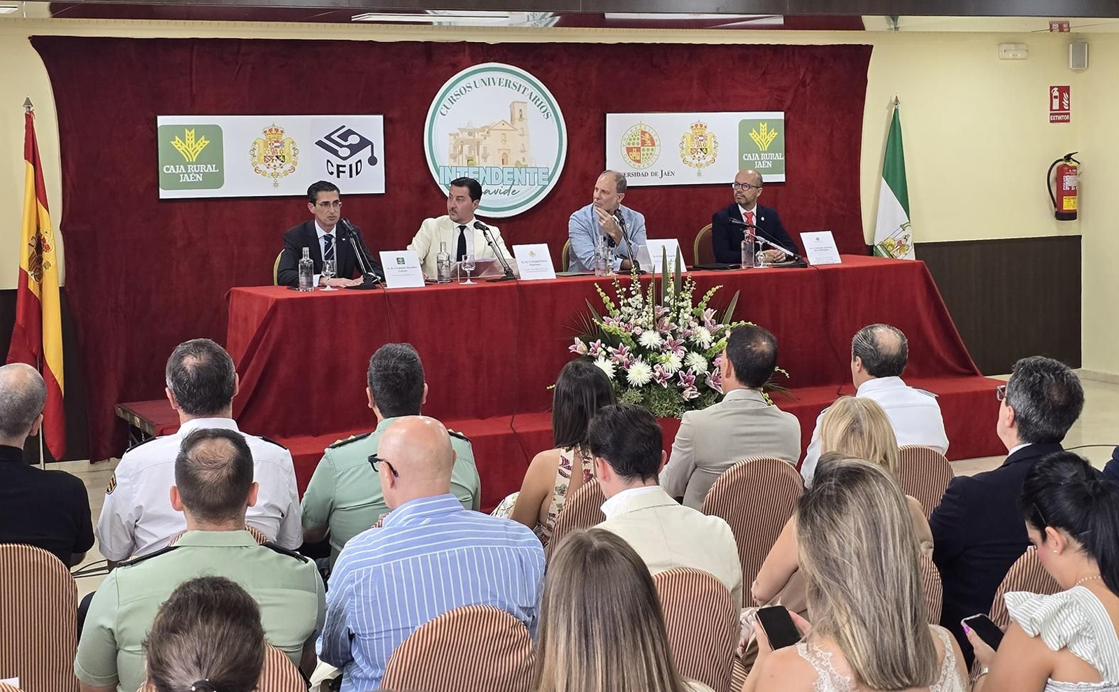 Inauguración Cursos de Verano Intendente Olavide en La Carolina.