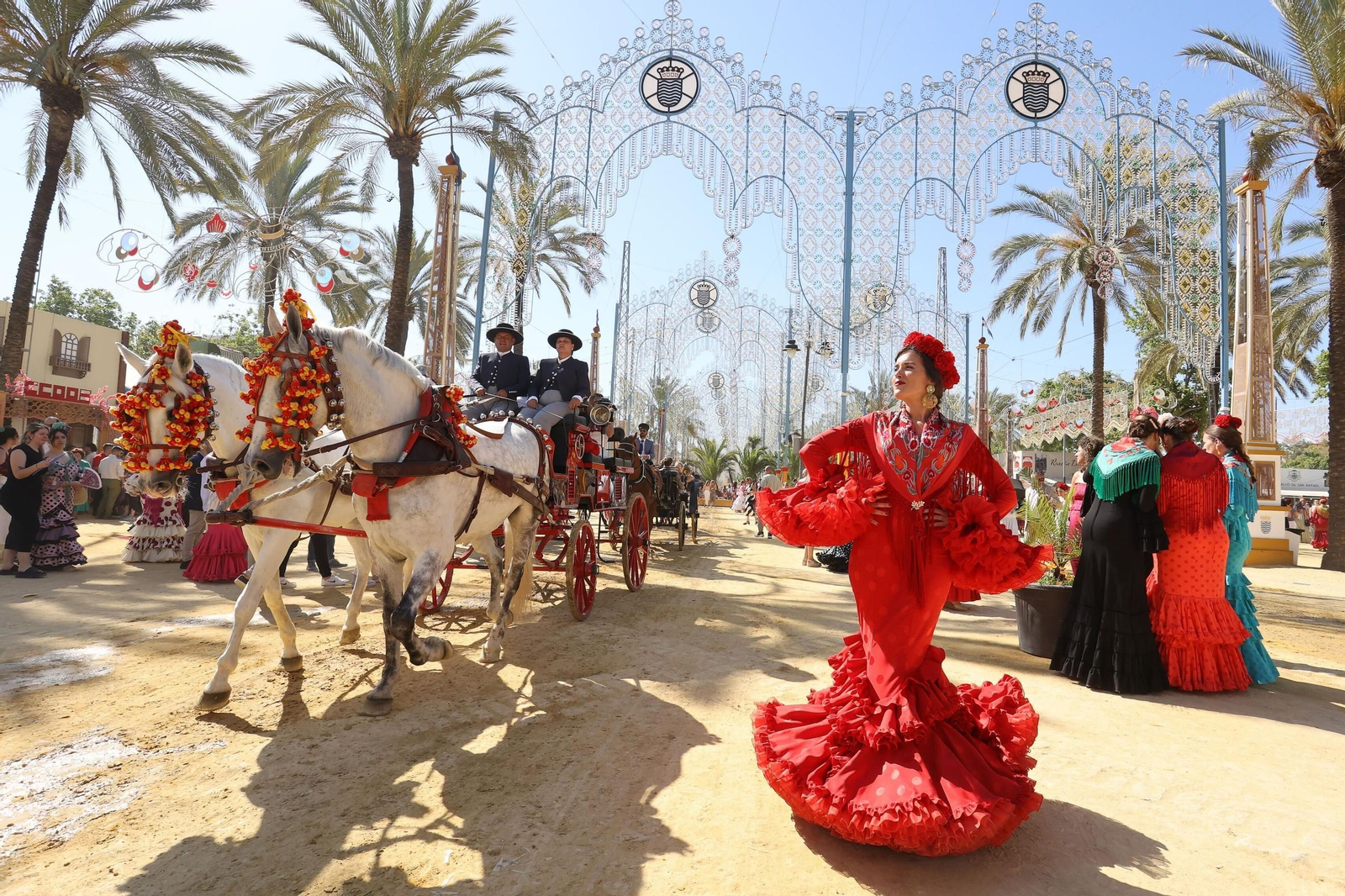 El sol y el calor regresarán este sábado a la Feria de Jerez