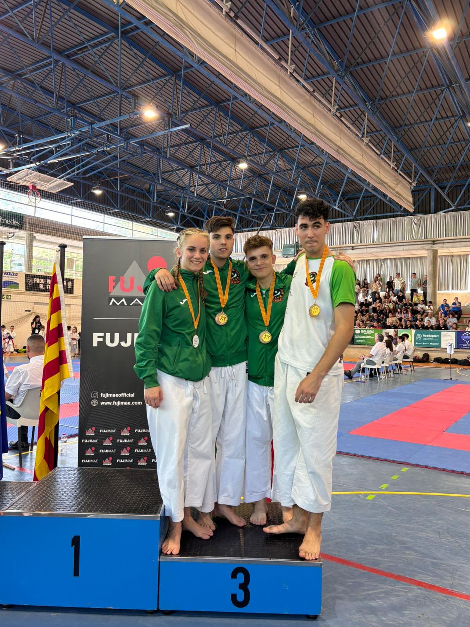 Las mejores imágenes de la Escuela de Nihon Tai-Jitsu del Club Nazaret en el Campeonato de España