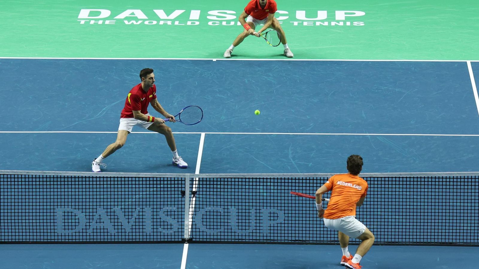 El doble Alcaraz-Granollers vs Koolhof-Van de Zandschulp, en fotos