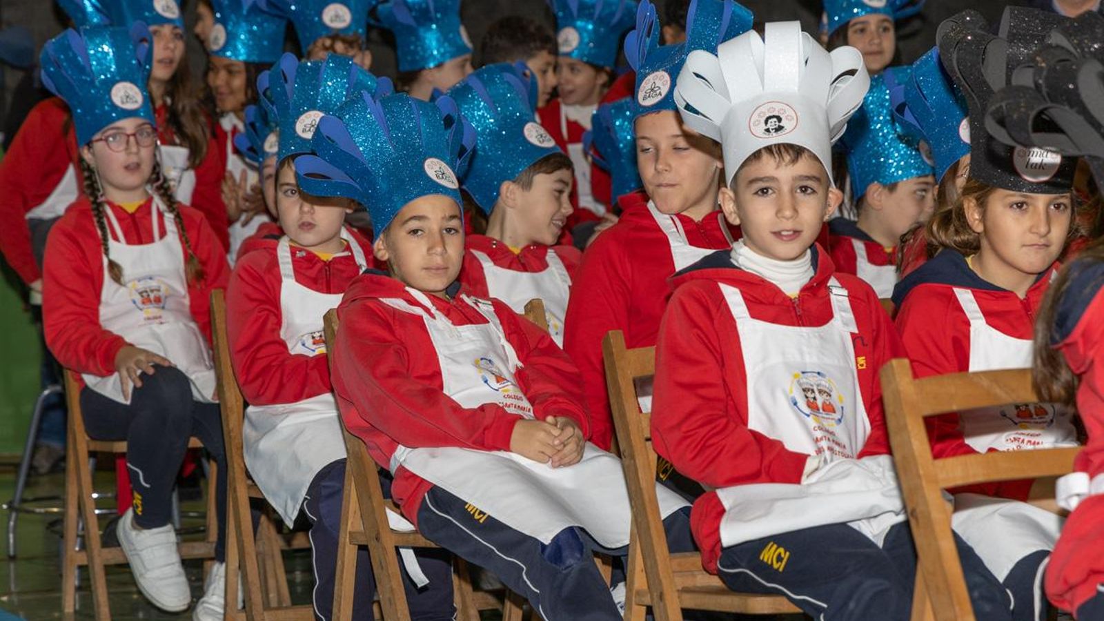 'Pequeños Chefs' la actividad que los chefs estrella Michelin realizan con el alumnado del Colegio Santa María de Los Apóstoles