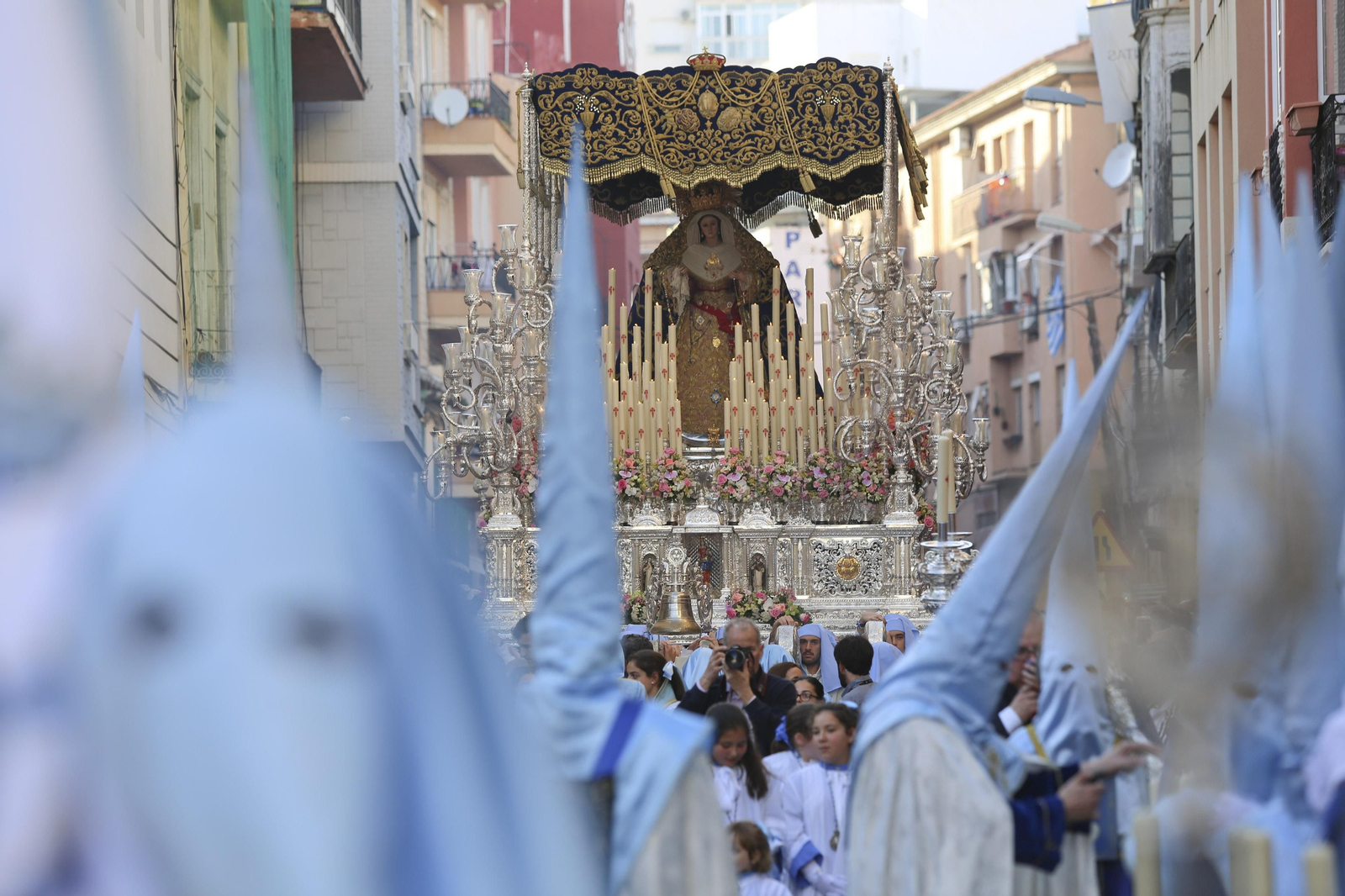 Las fotos de Sentencia en el Martes Santo en Málaga Las fotos de Sentencia en el Martes Santo en Málaga