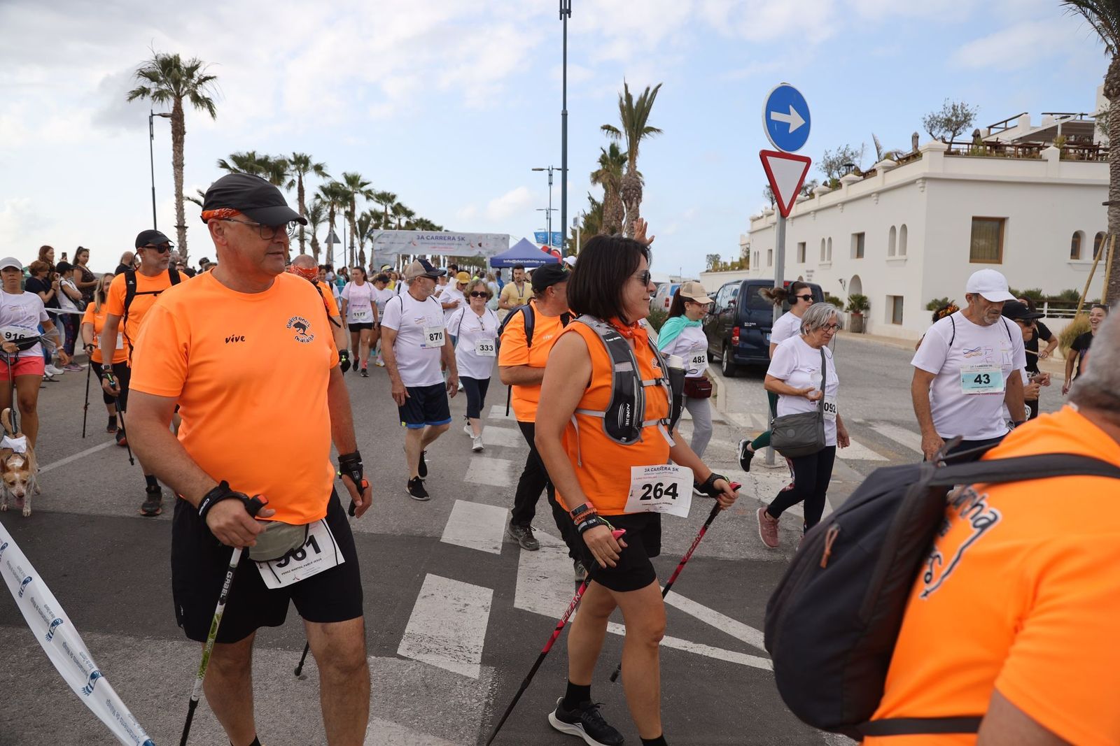 Las fotos de la 3ª carrera solidaria Memorial Vicente Granados en Málaga