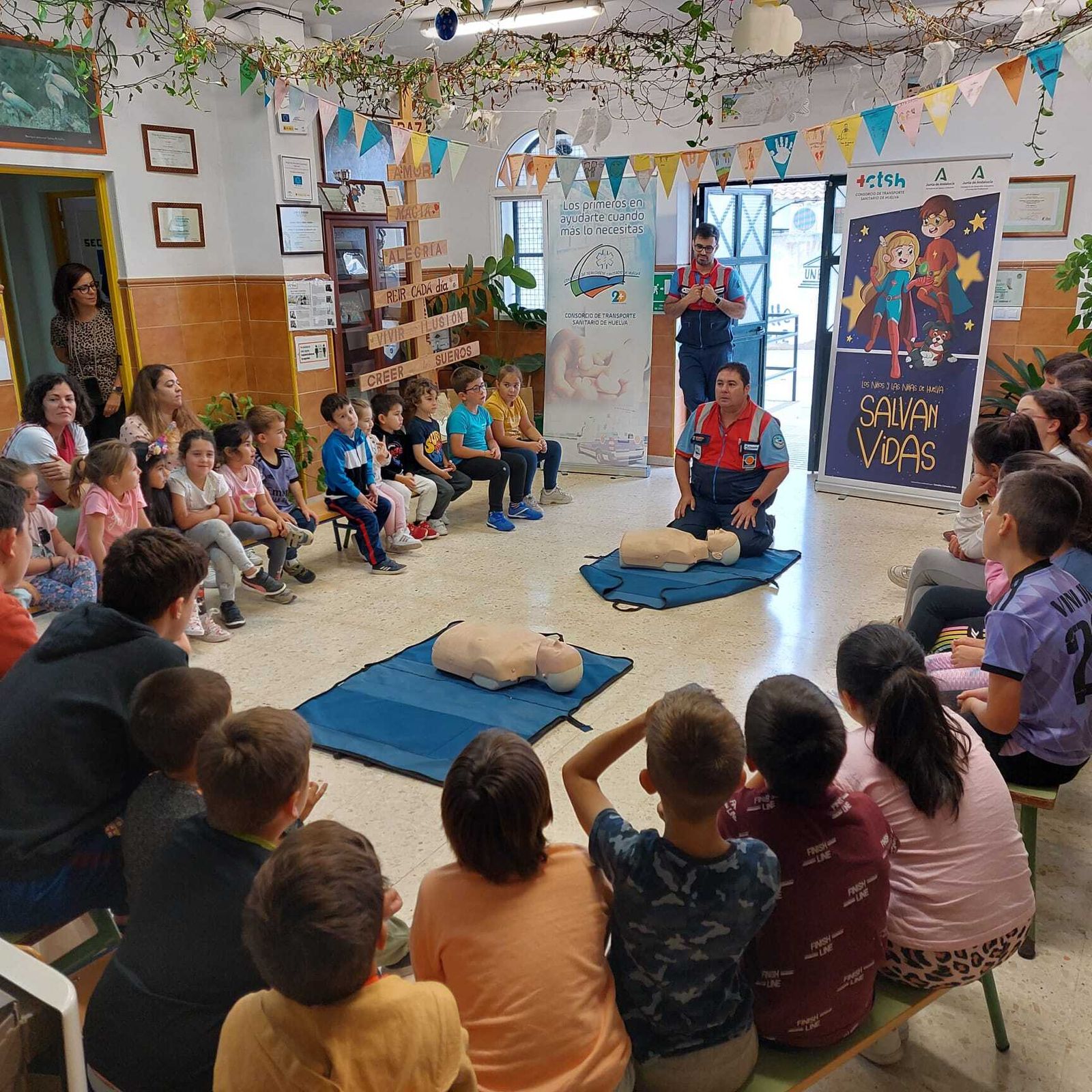 ‘Los niños y las niñas de Huelva salvan vidas’ cierra su 3ª edición tras formar a 5.000 escolares