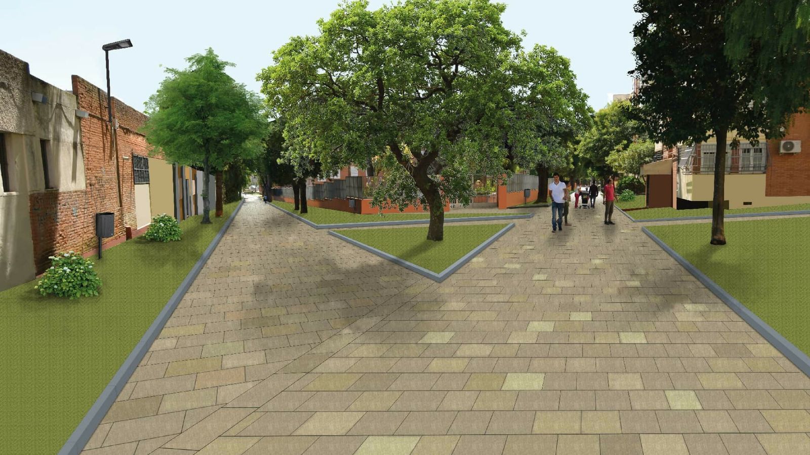 La zona dotacional de la Cinta será mejorada.