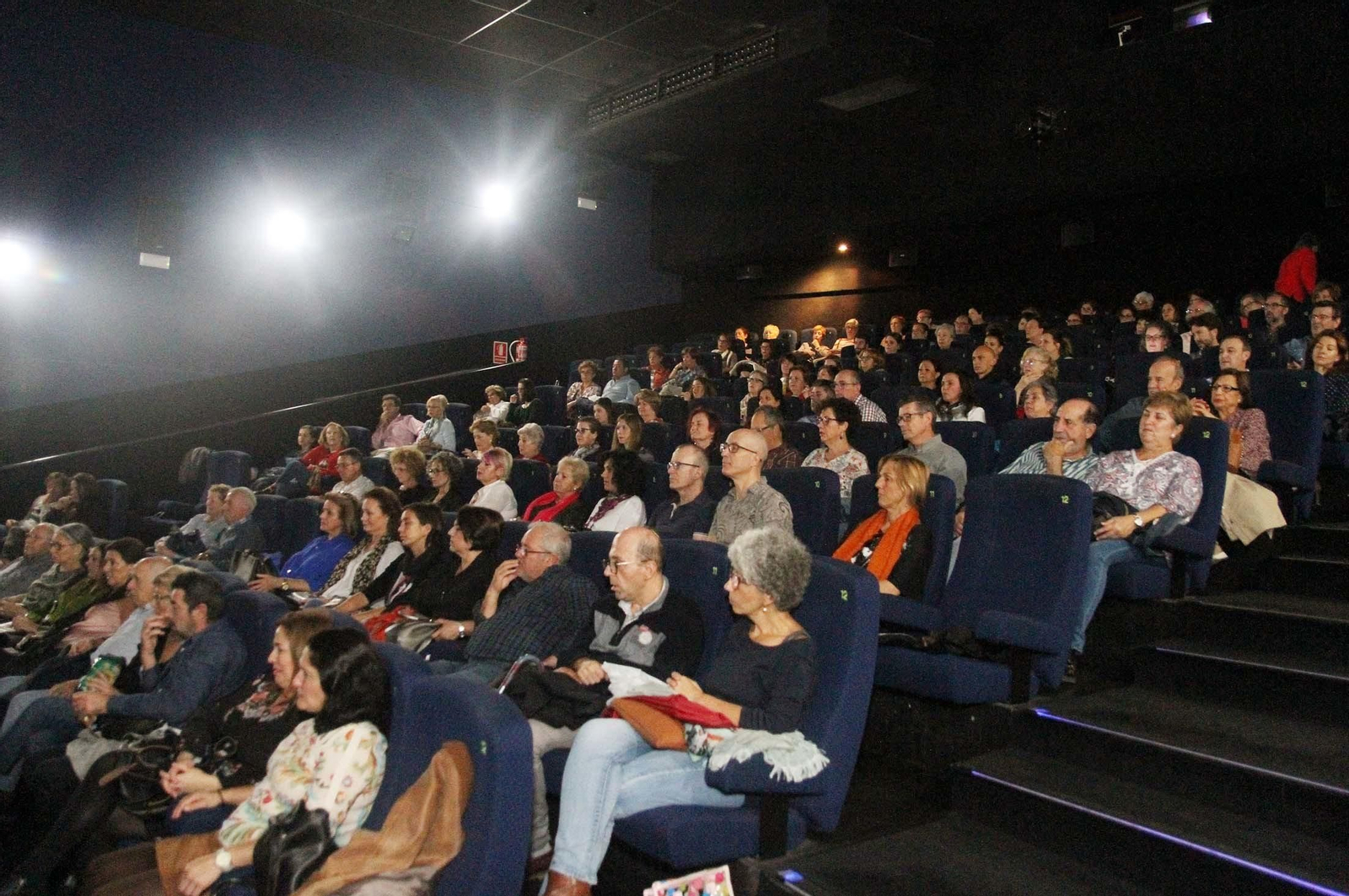 Imágenes de la proyección de la película Bernarda en CineBox Aqualon