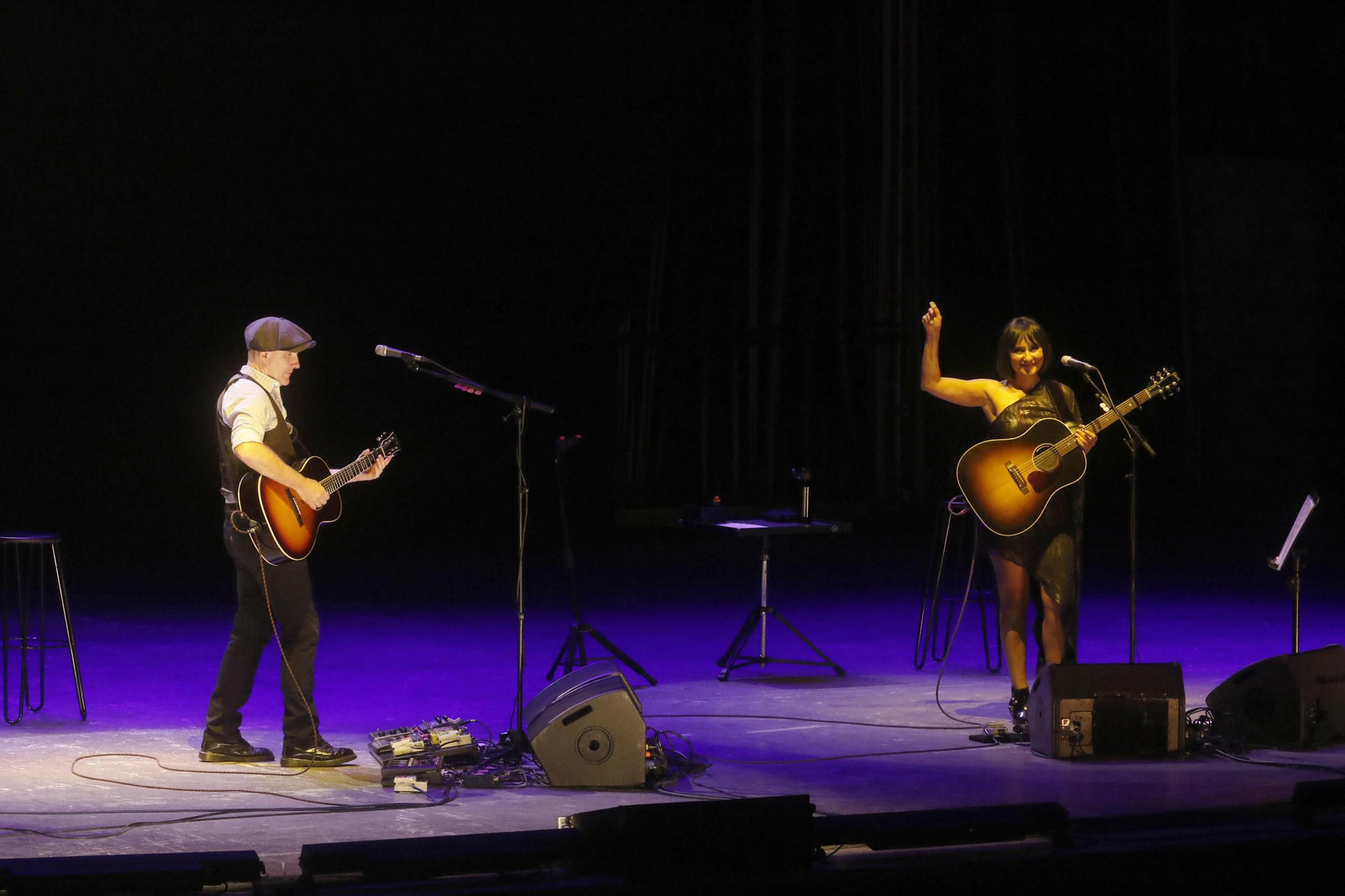 Un momento del concierto del grupo aragonés.