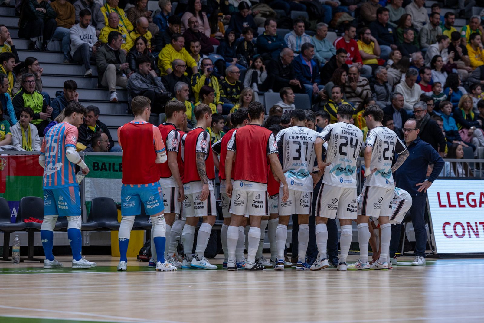 Las mejores imágenes de las tablas entre Jaén Paraíso Interior FS y Noia Portus Apostoli
