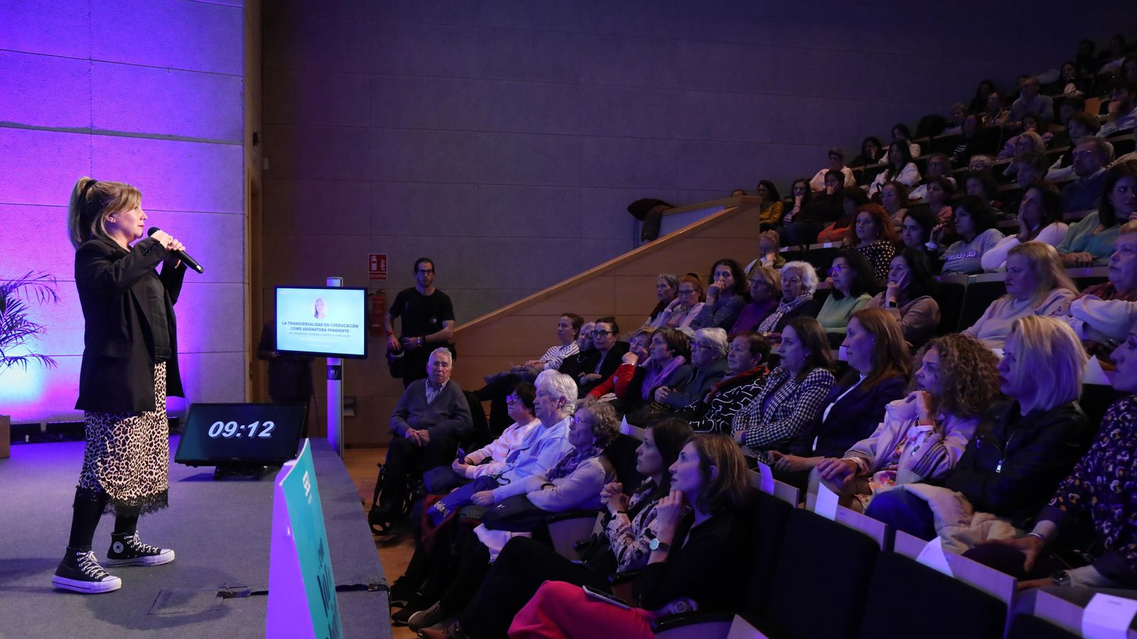 Un momento del foro celebrado en San Fernando con motivo del 8M.