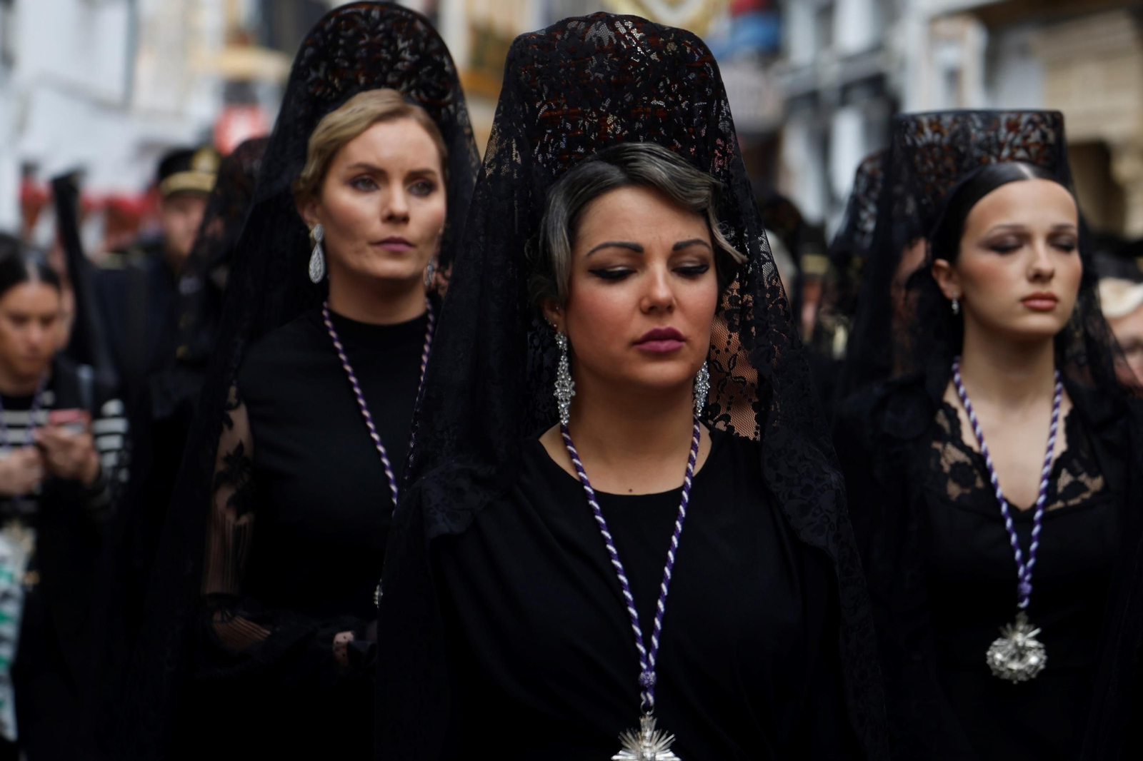 La procesión de la Agonía en este Martes Santo de Córdoba, en imágenes
