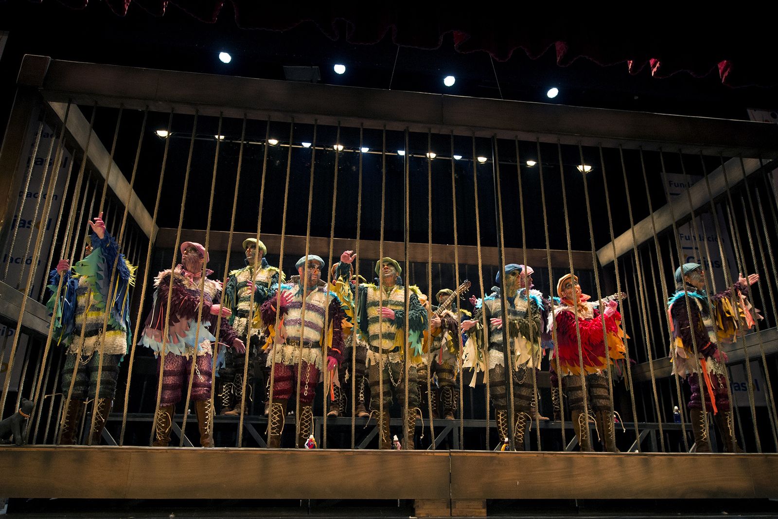 Las imágenes de la sexta función clasificatoria