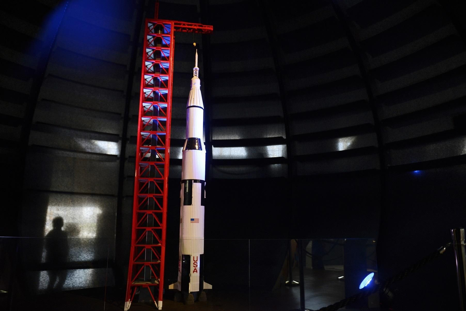 Imágenes de la exposición de Lego 'Travelling Bricks'.