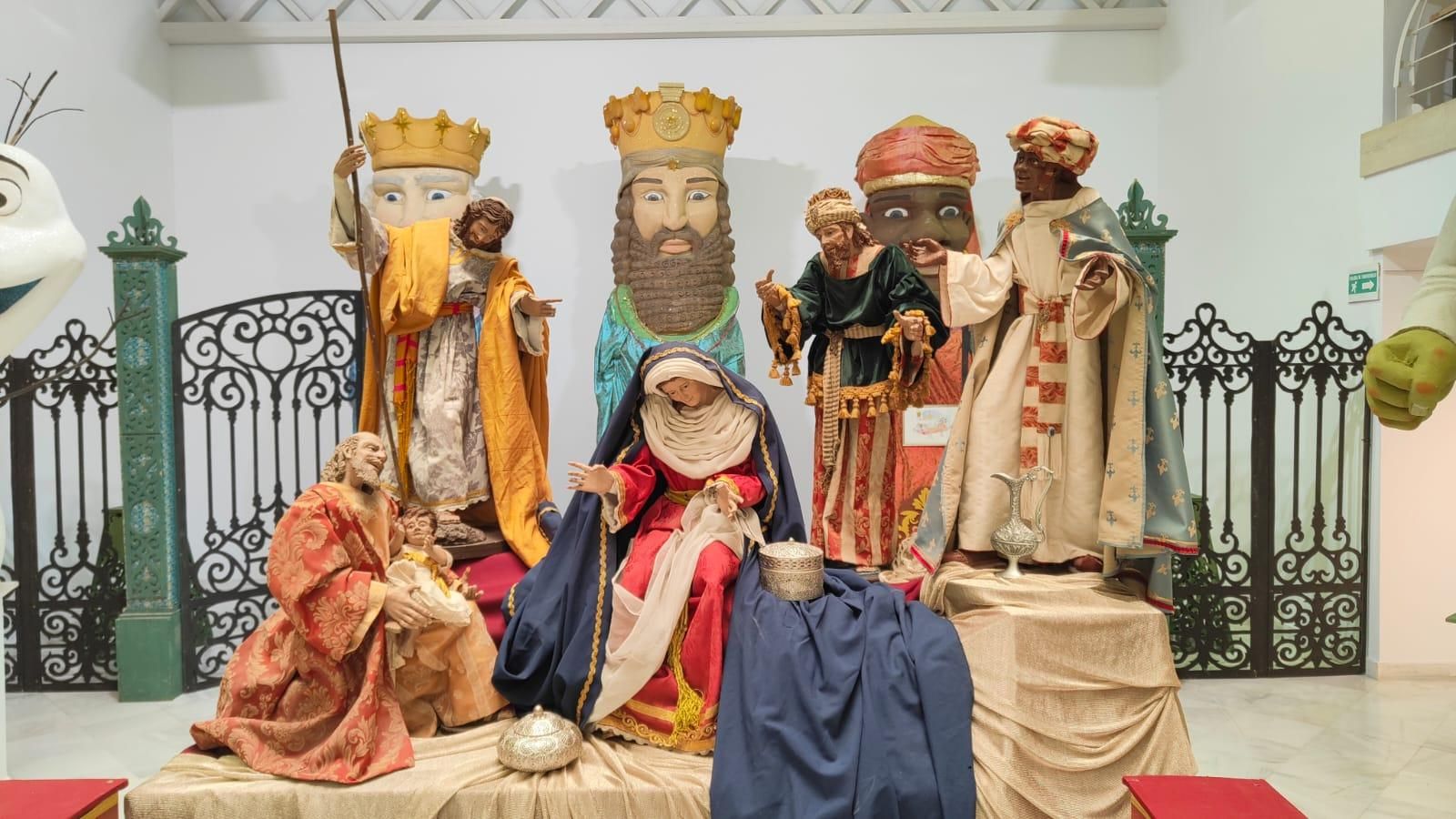 Algunas de las piezas que se pueden ver en la exposición.