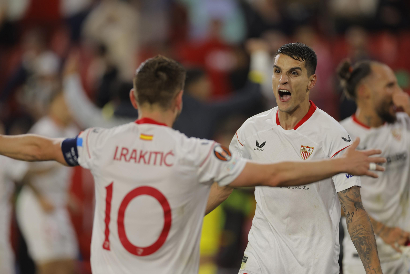 Las imágenes de la celebración del Sevilla fc