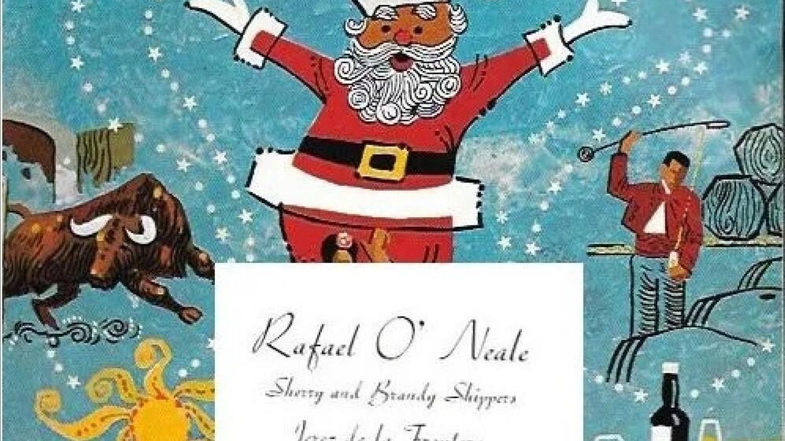 Postal publicitaria de Rafael O’Neale.