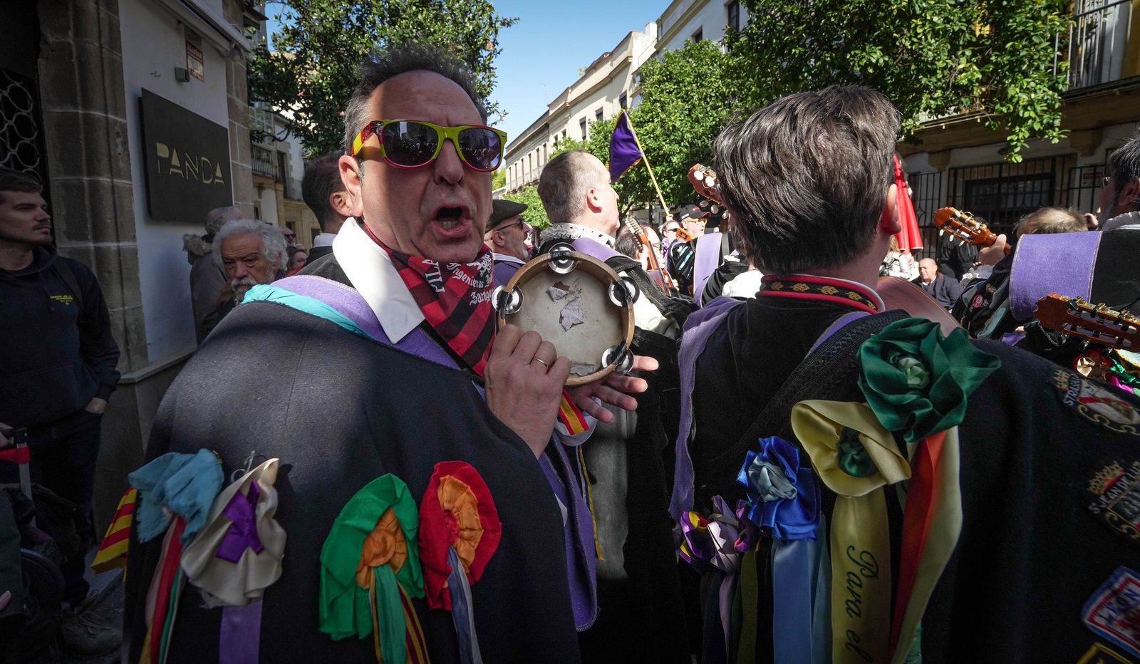 Las Tunas animan el centro de Jerez, en imágenes
