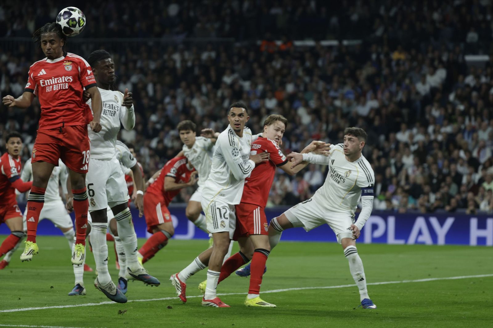 Las fotos del Real Madrid-Benfica