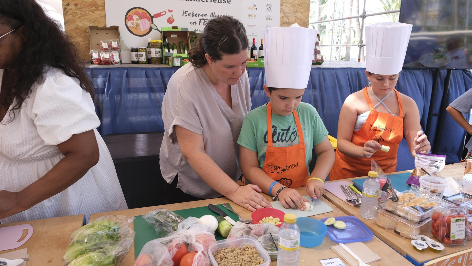 El concurso de gastronomía infantil de la Feria de Almería 2025, en imágenes