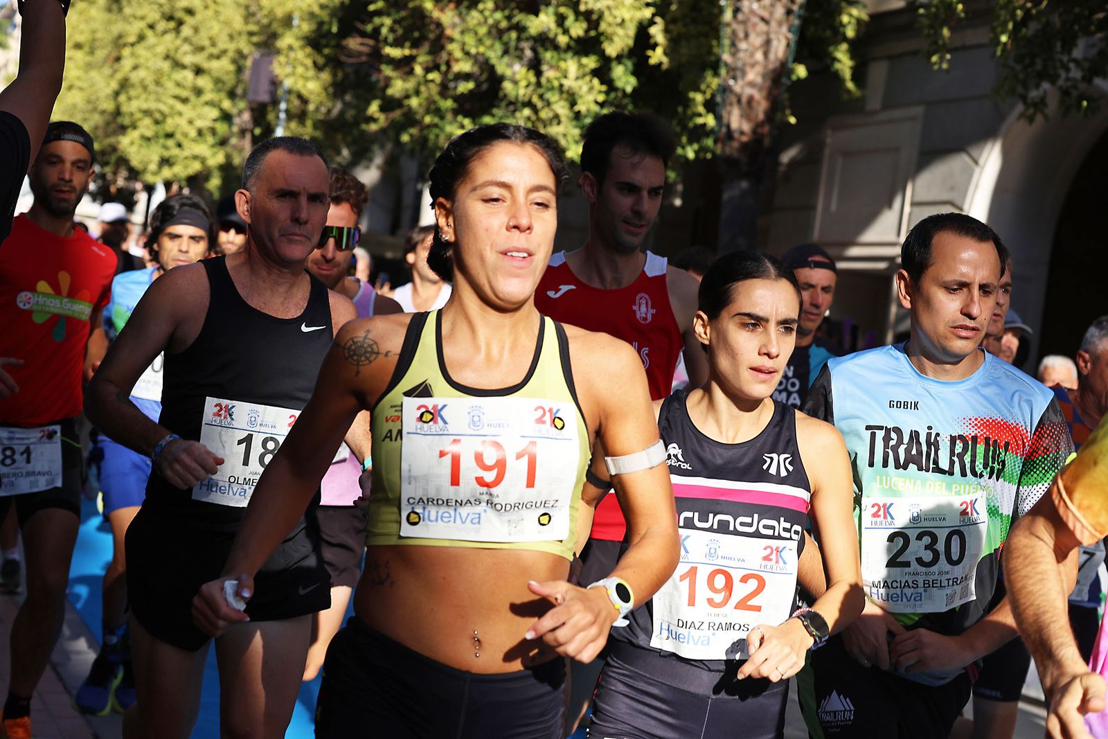 Las mejores imágenes de la carrera 21K Ciudad de Huelva