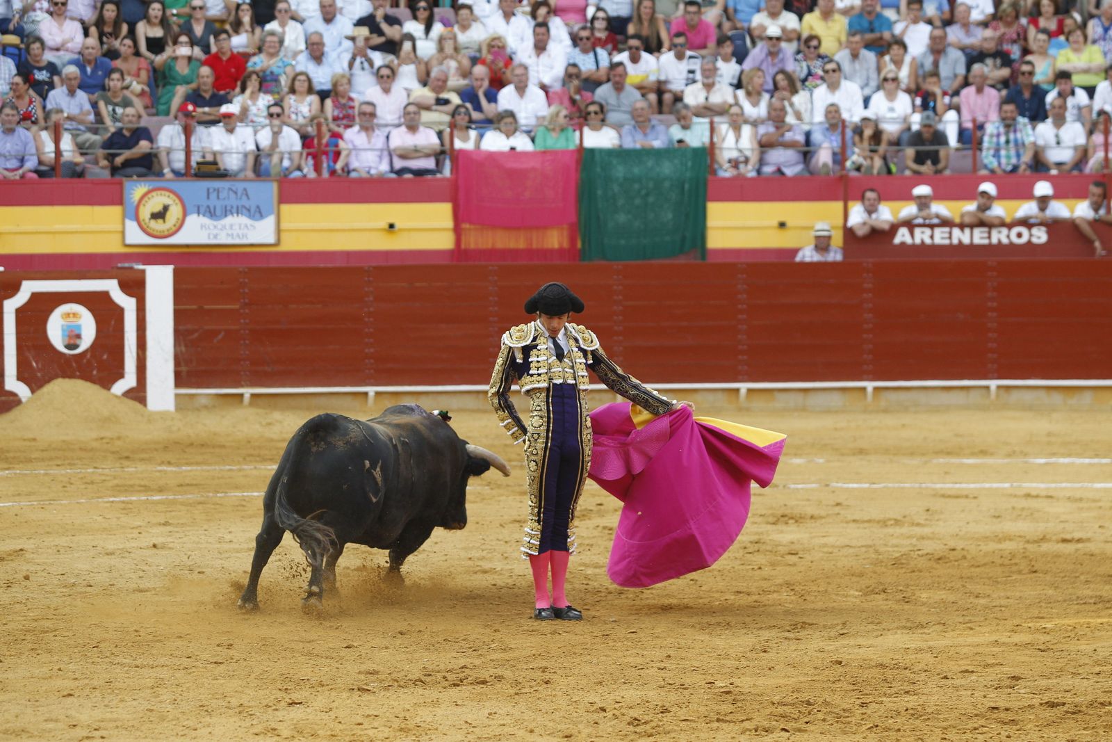 Fotogalería corrida de toros Roquetas de Mar. El Fandi, Castella, Cayetano.