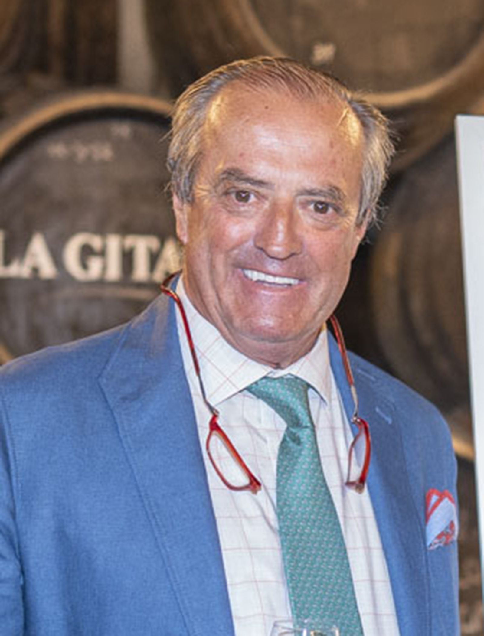 Rafael Hidalgo, presidente de la Real Sociedad de Carreras de Caballos de Sanlúcar.