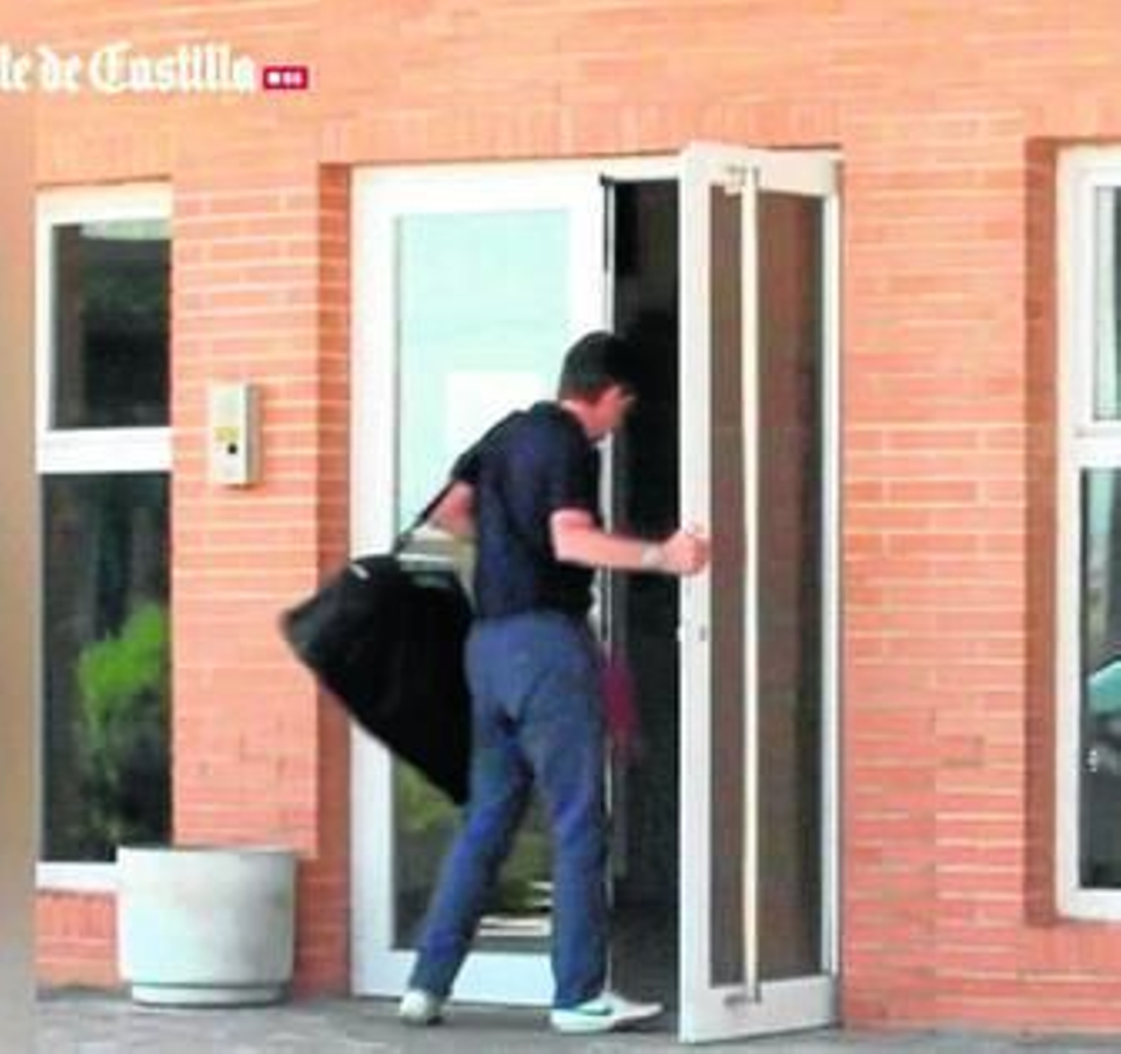 Jaume Matas ingresando en la prisión de Segovia el pasado 28 de julio.