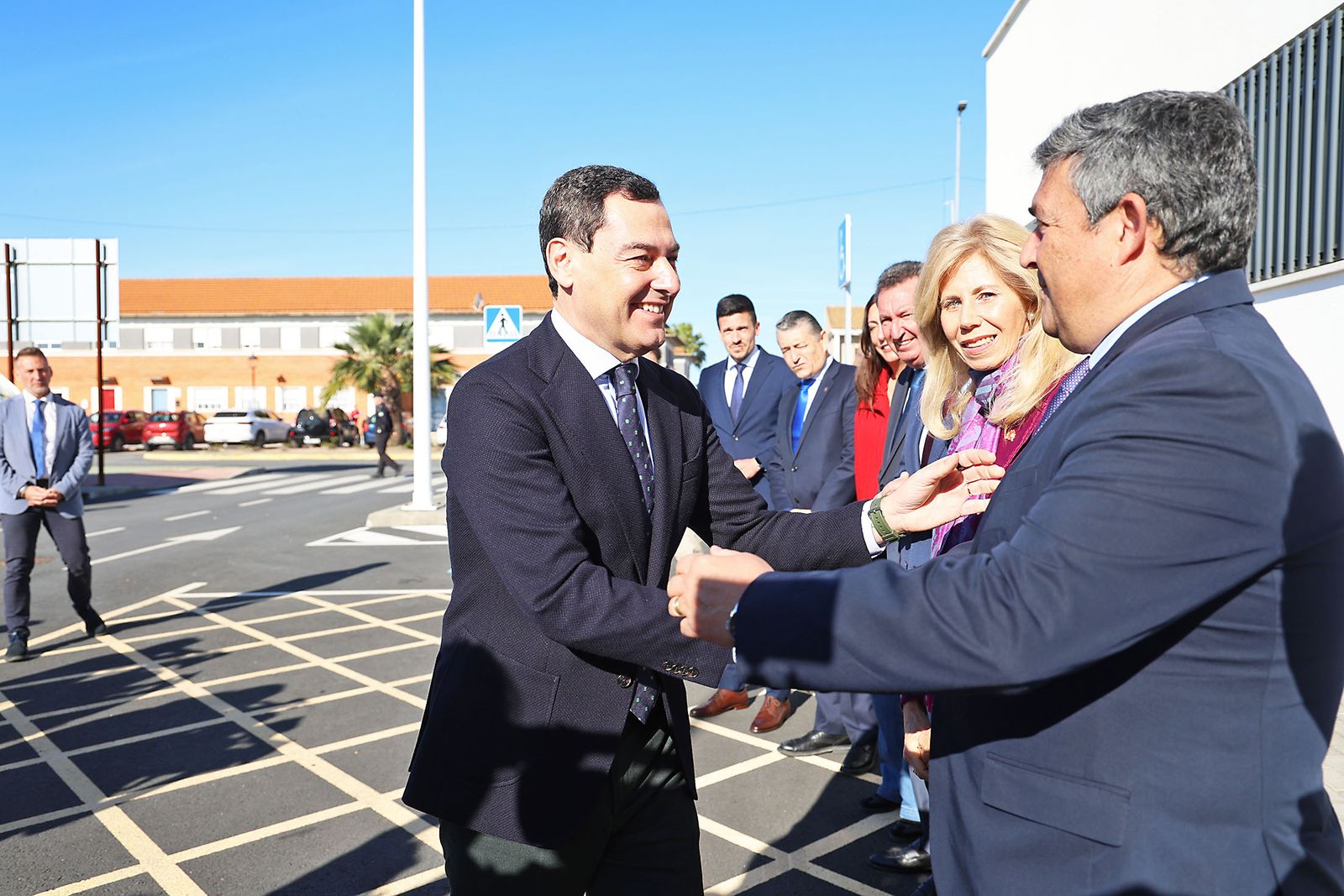 Las fotografías de la inauguración del consultorio de salud de Corrales.
