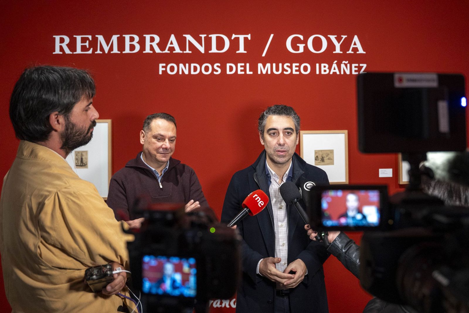 Rembrandt y Goya dialogan en el Museo de Arte de Almería Doña Pakyta, en imágenes