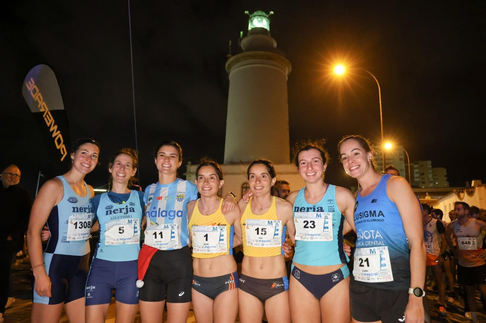 Las fotos de la San Silvestre del Real Club Mediterráneo en Málaga