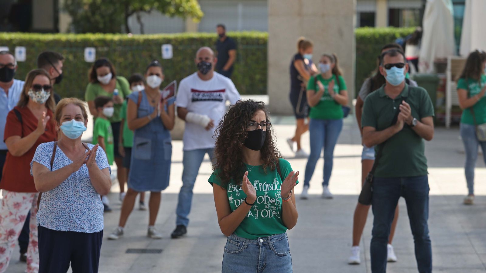 Concentración de Marea Verde en Algeciras
