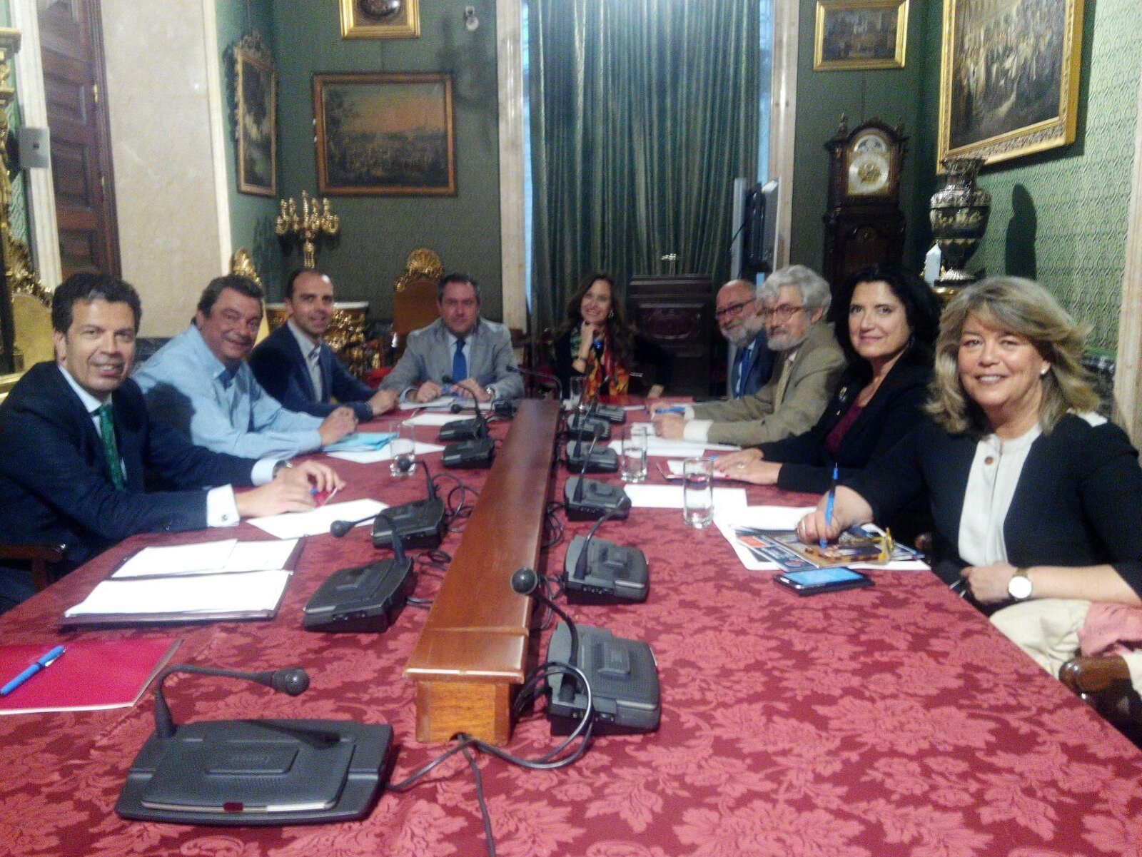 La reunión ordinaria celebrada en la fundación.