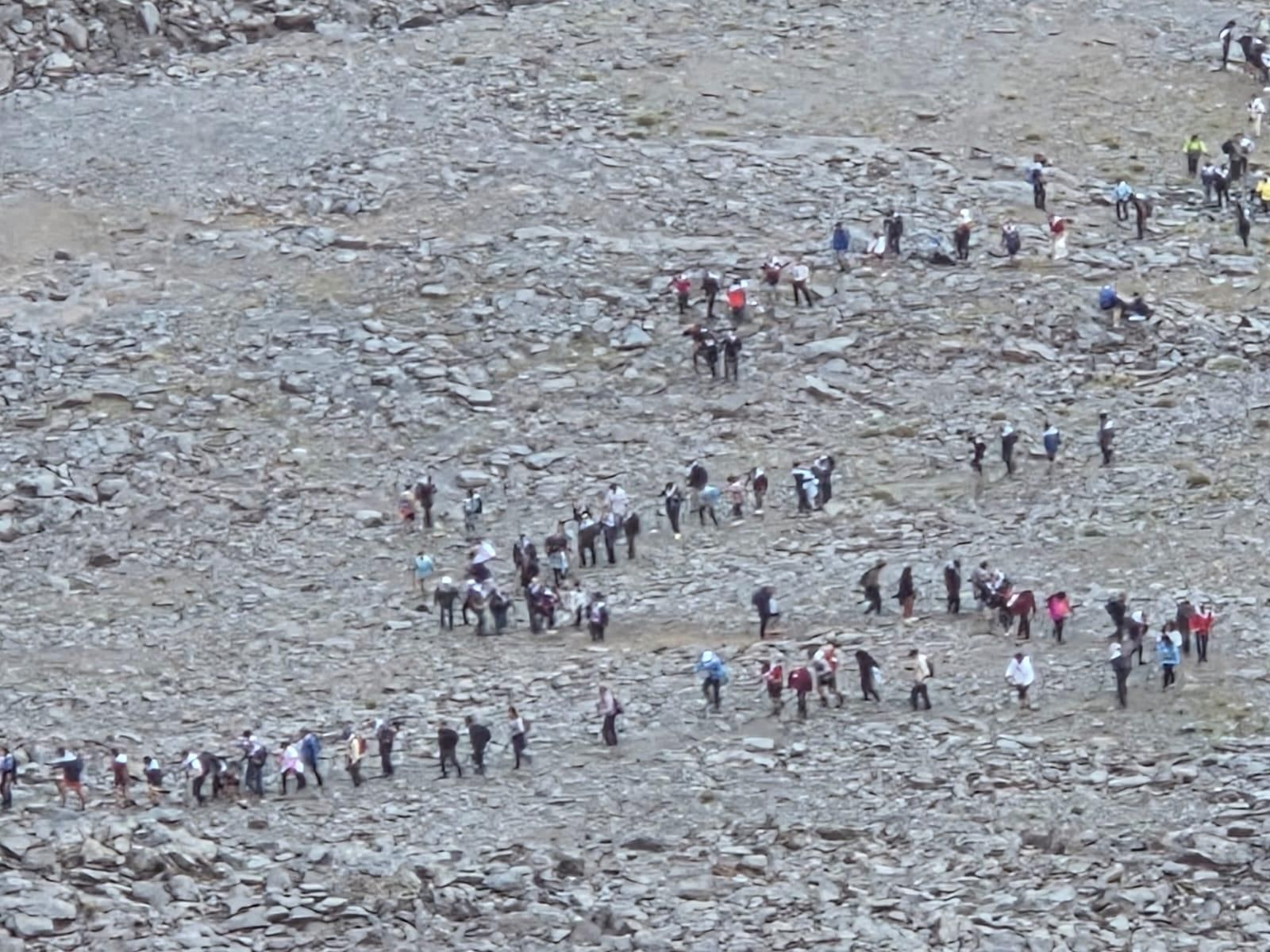 Fotos: así ha sido la romería de la Virgen de las Nieves en Sierra Nevada