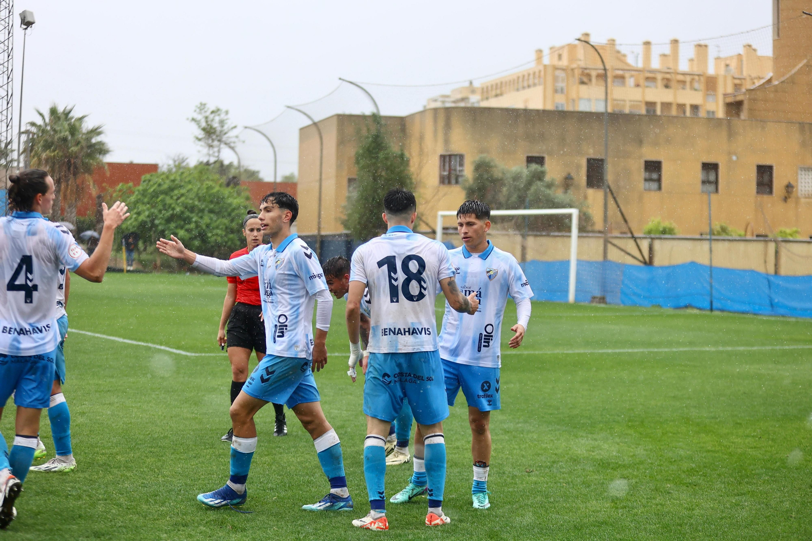 Loren Juarros, presente en el triunfo del Atlético Malagueño ante el Málaga City