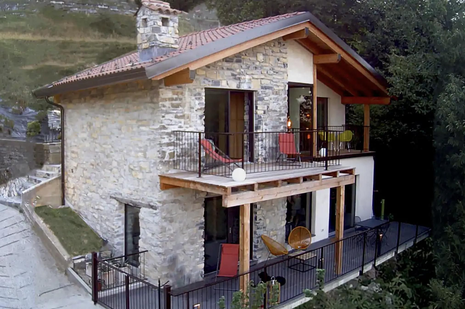 La espectacular cabaña con vistas en la que Manuel Carrasco se alojó a su paso por Italia
