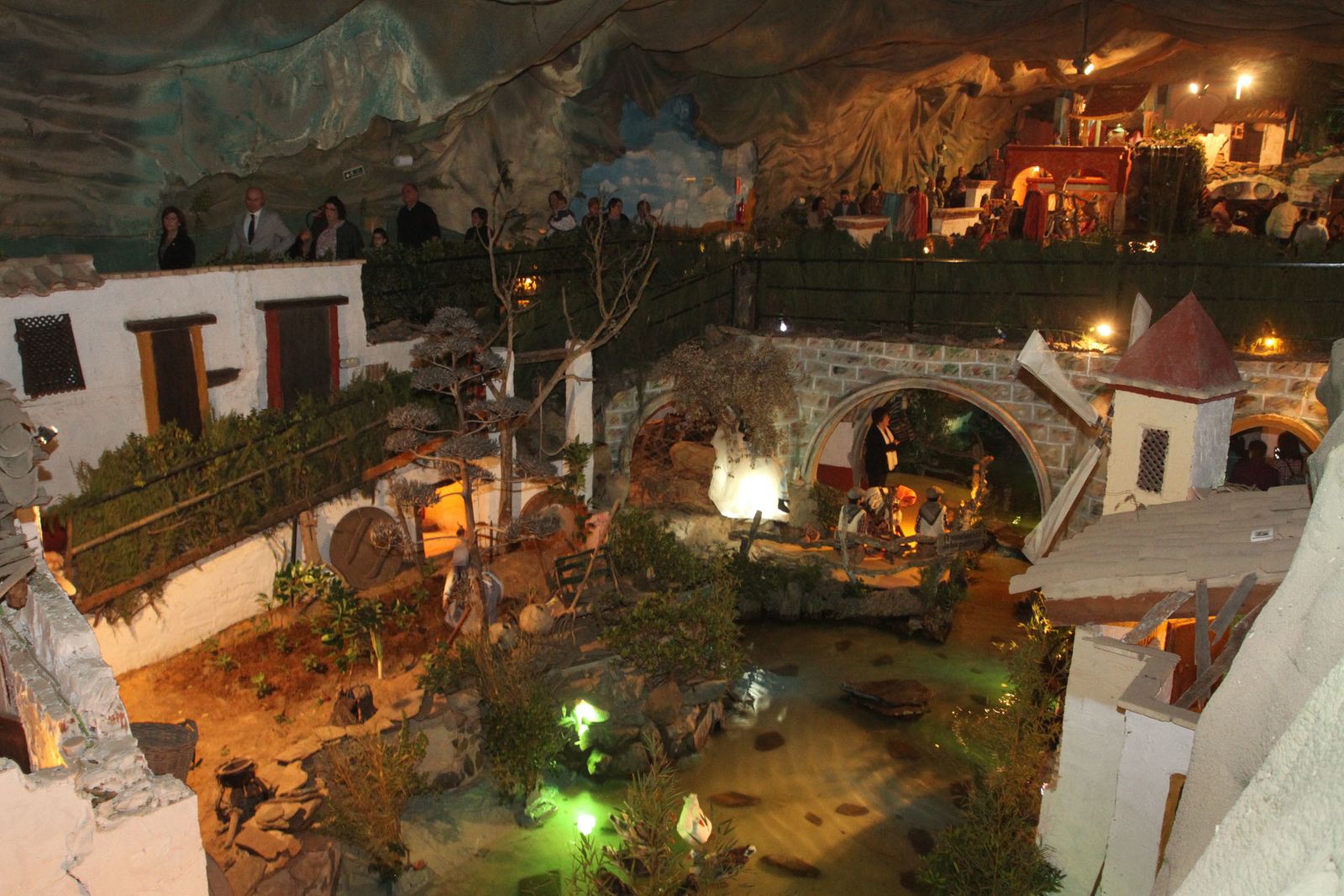 Imágenes de la inauguración del Belén viviente de Beas