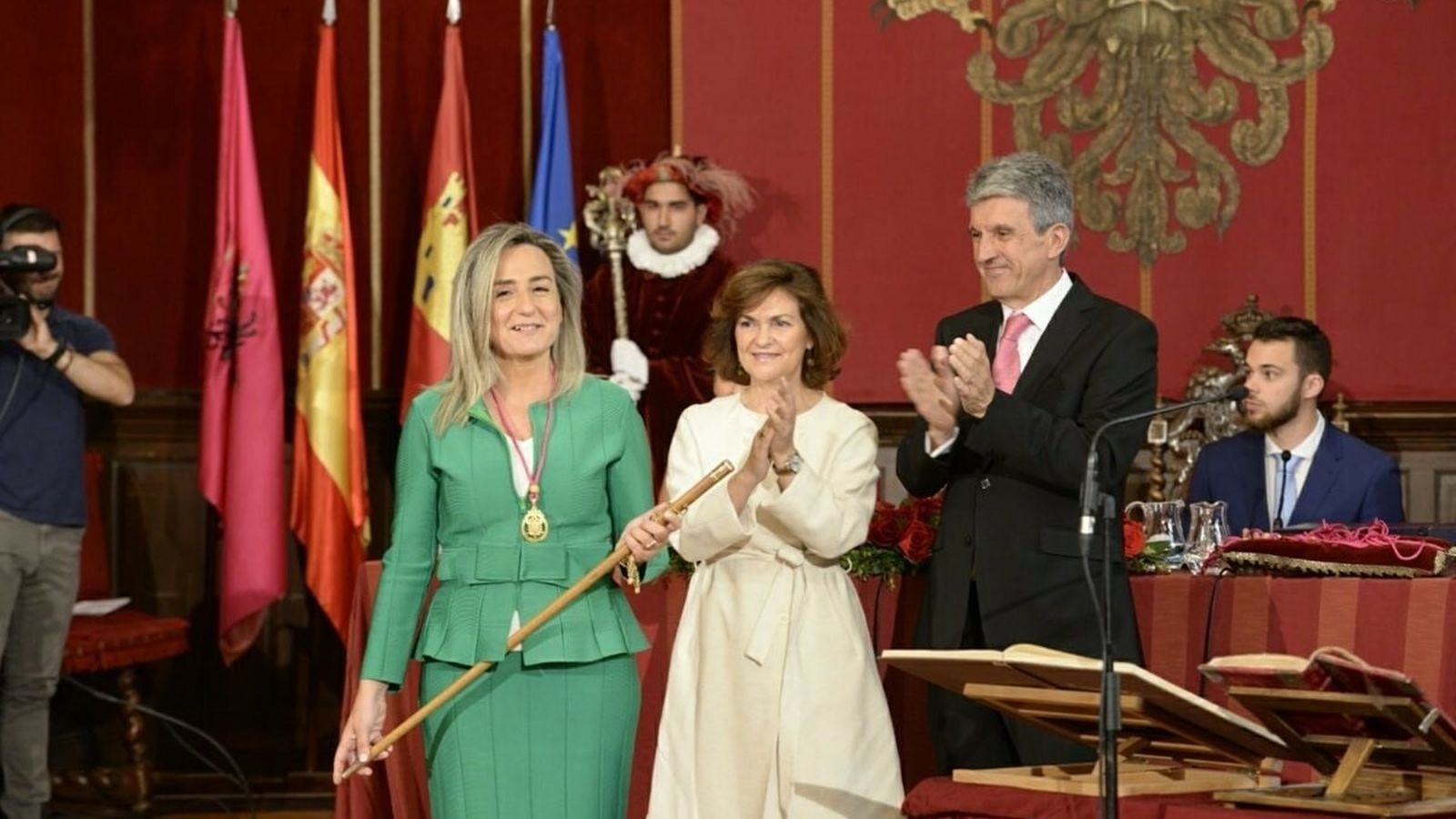 Milagros Tolón vuelve a ser alcaldesa de Toledo.