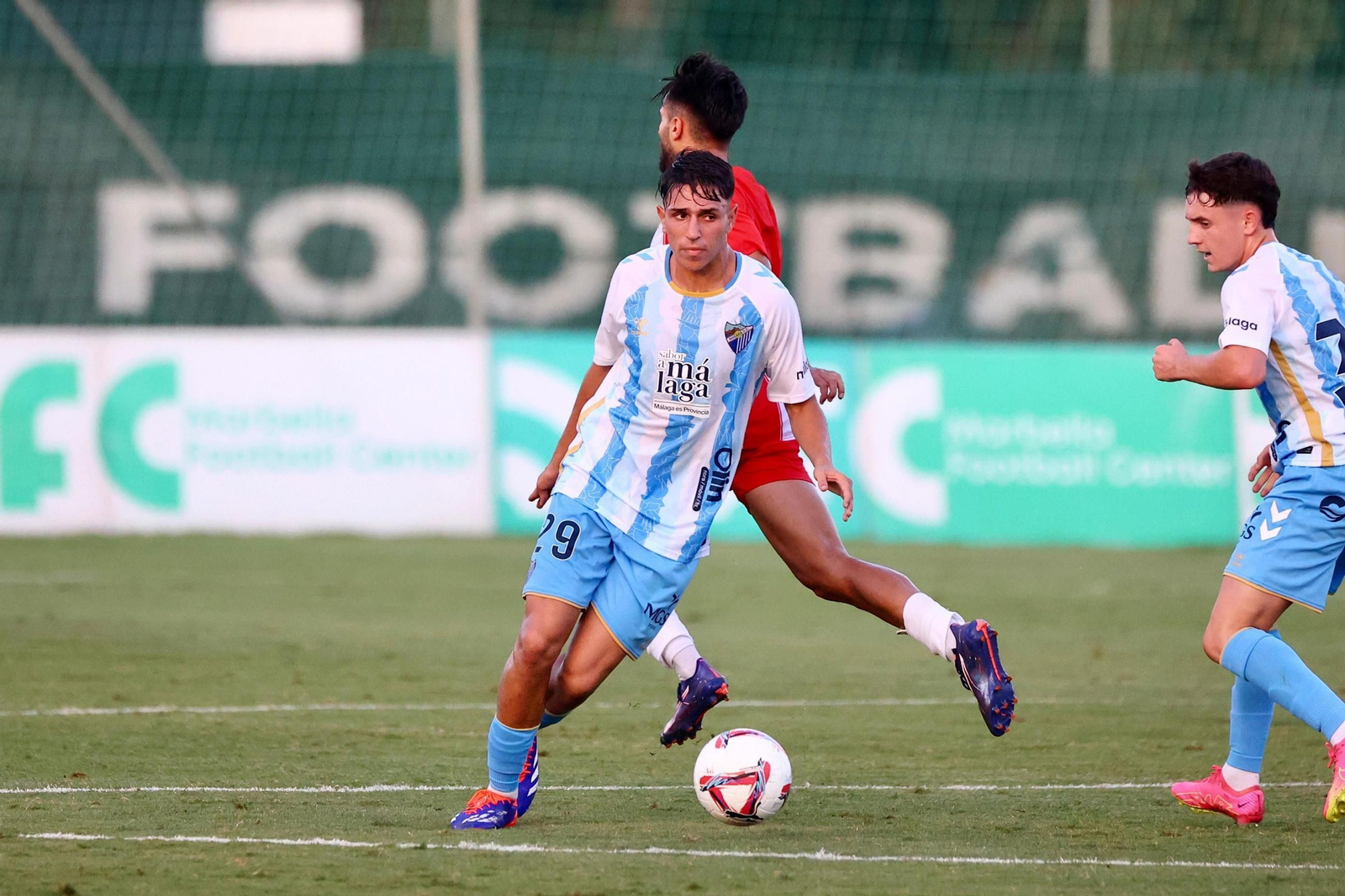 El Málaga CF - Almería de pretemporada, en fotos