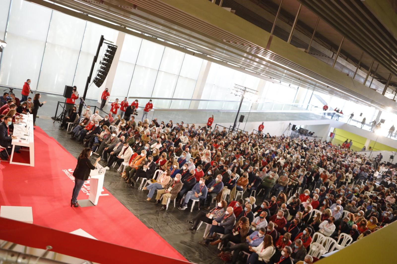 Apertura del congreso del PSOE de Sevilla.