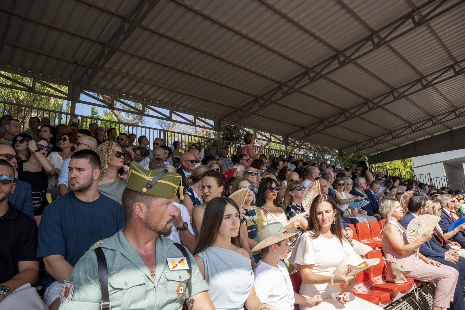 El CV (105) aniversario fundacional de la Legión