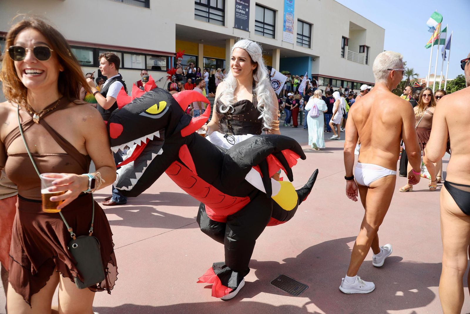 La manifestación del Pride de Torremolinos, en imágenes