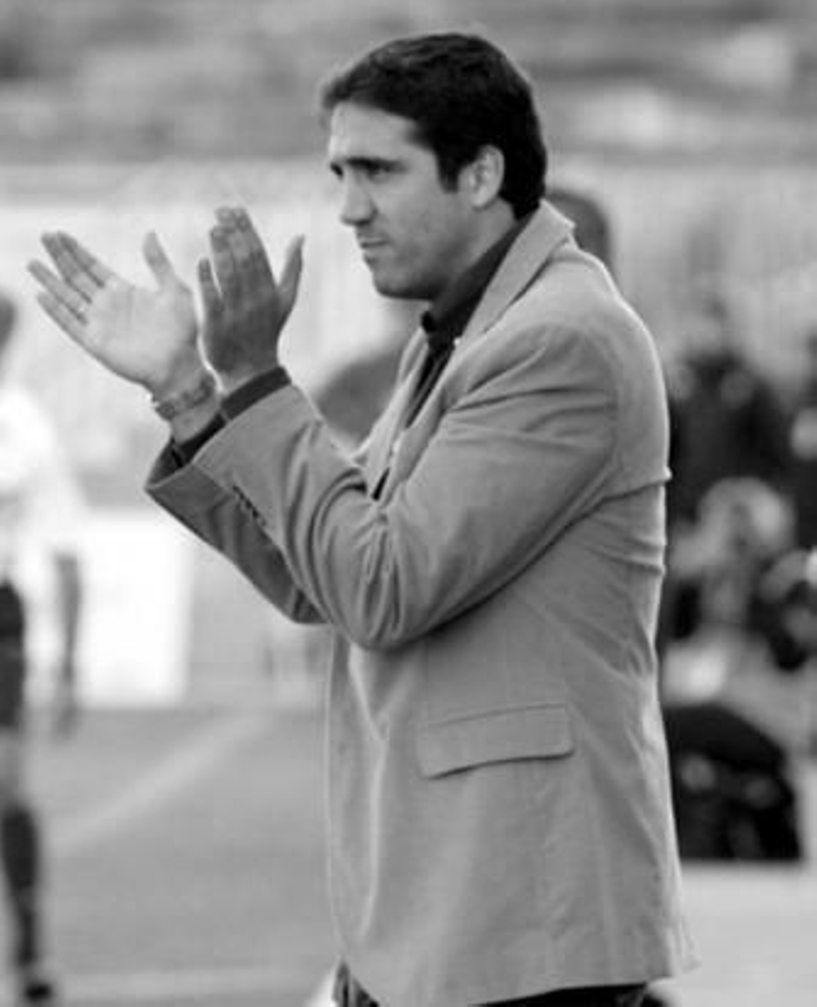 Jaime Molina, durante un partido con el Mérida.
