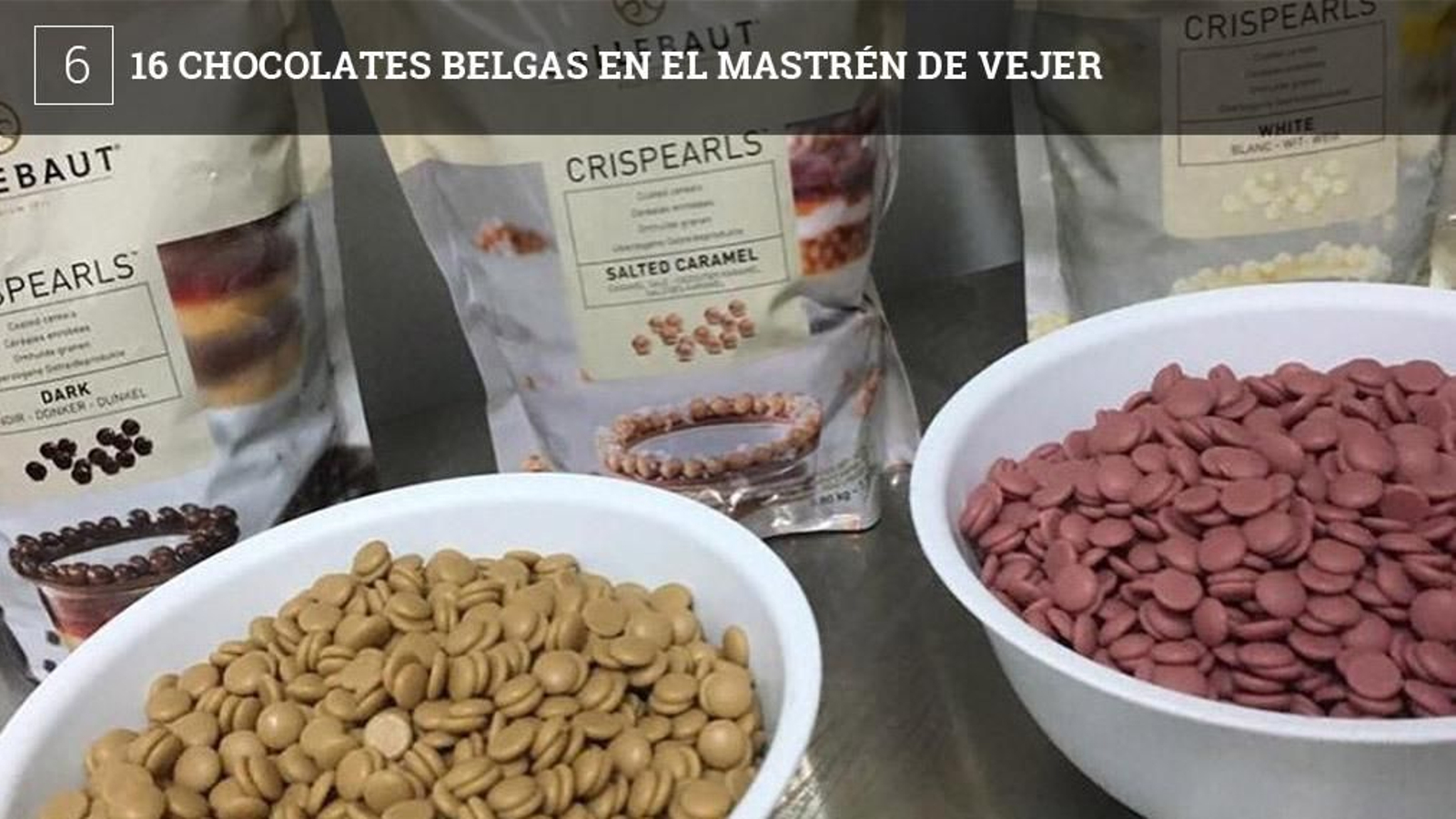 La Heladería El Mastren de Vejer, la de la calle Juan Relinque, celebrará del 14 al 16 de junio los 'Chocodays', unos días en los que se podrán probar 16 sabores de chocolate belga de la marca Callebaut: estarán los tradicionales y también se podrán probar los elaborados con el novedoso chocolate rosa. Además, tres establecimiento de la localidad ofrecerán alguno de estos sabores a sus clientes en forma de cata o en forma de postre. Serán 4 Estaciones, Restaurante Trafalgar y la Vinoteca Viñaymar.