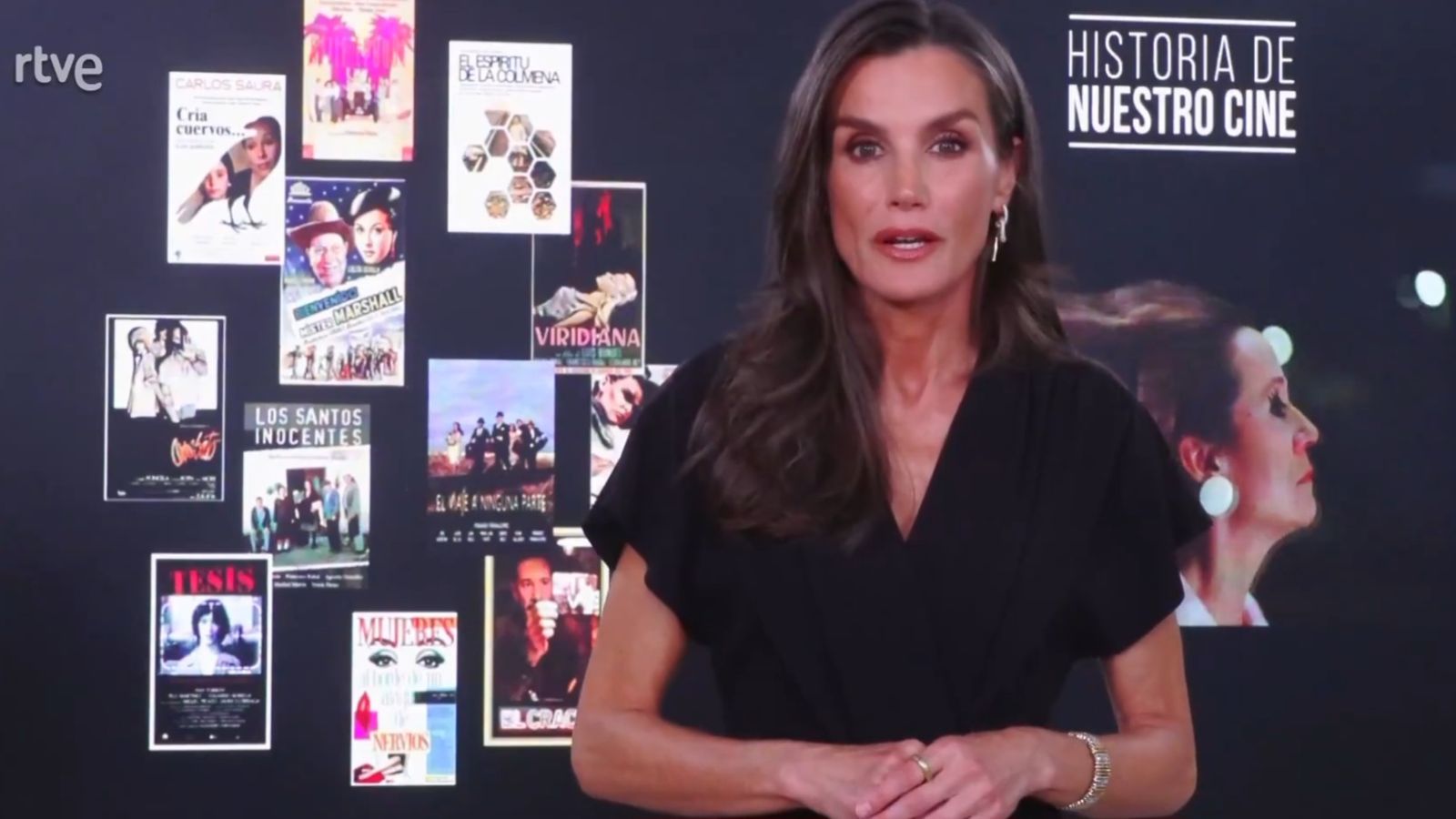 Doña Letizia en 'Historia de nuestro cine'