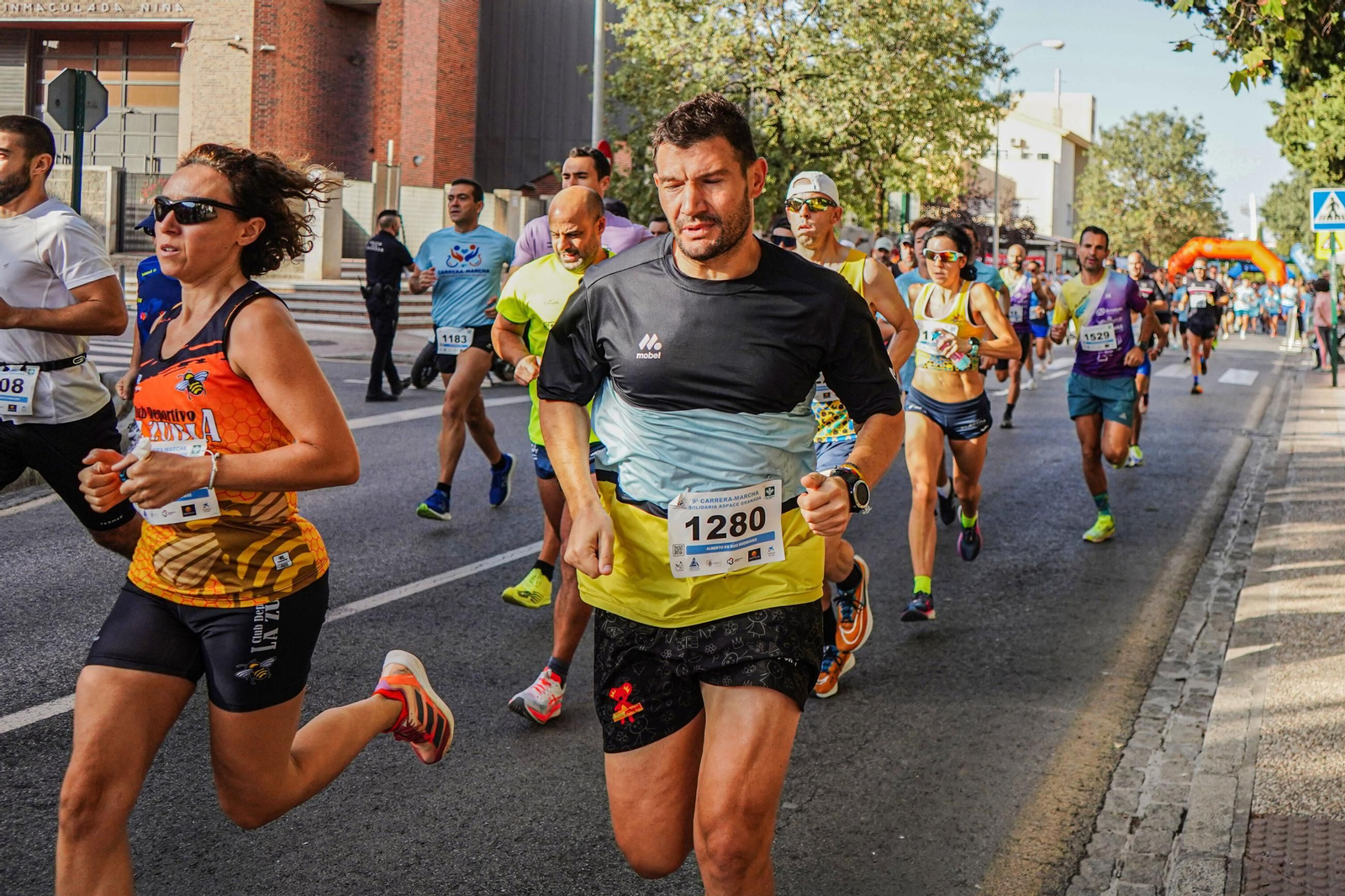 Las mejores imágenes de la Carrera Solidaria Aspace