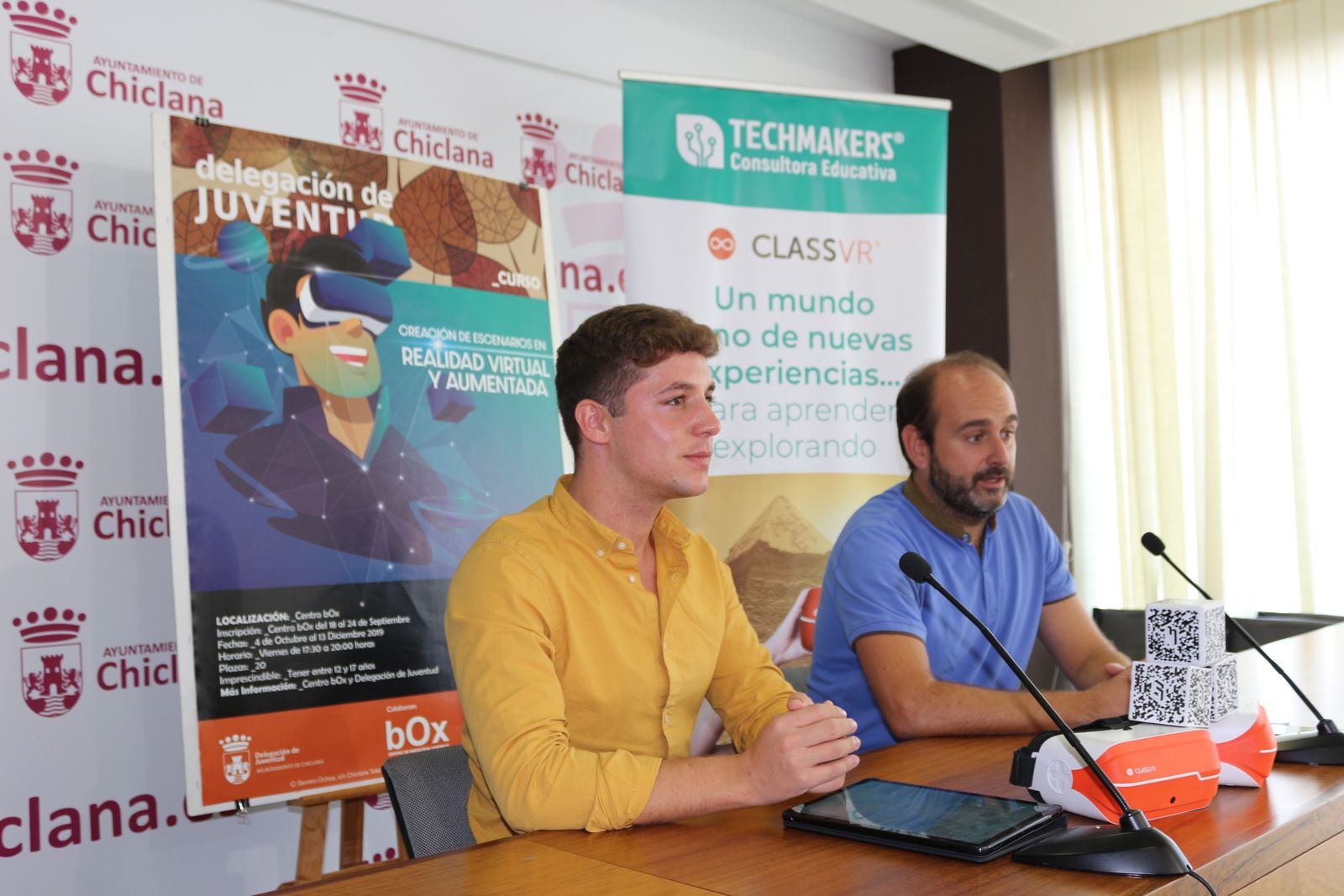 Acto de presentación del curso en el Consistorio.