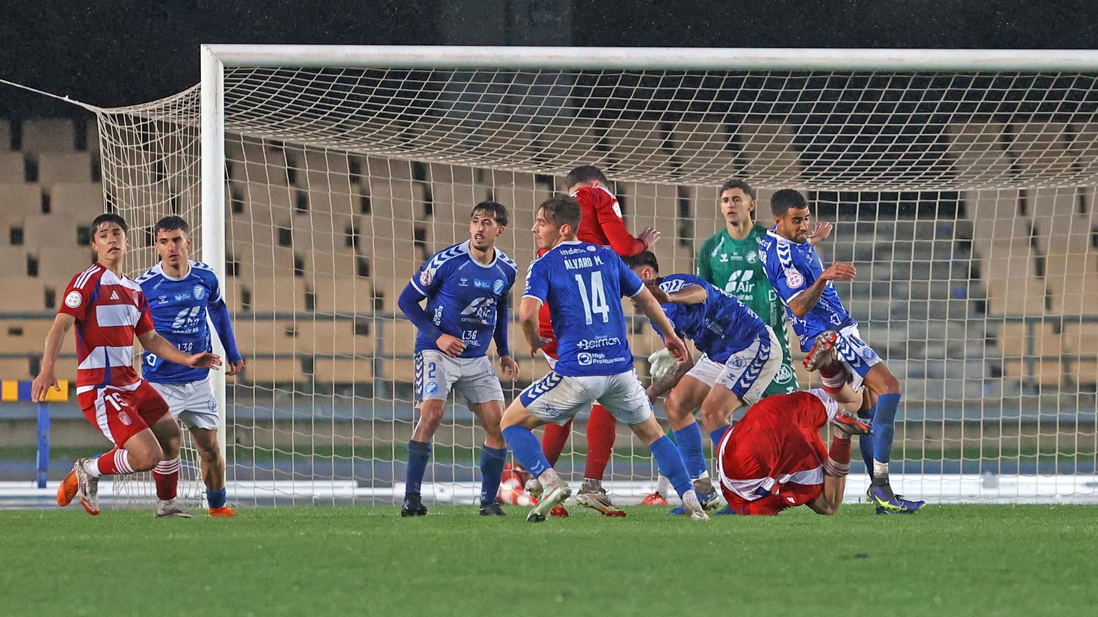 Imágenes del Xerez DFC contra el Recreativo Granada