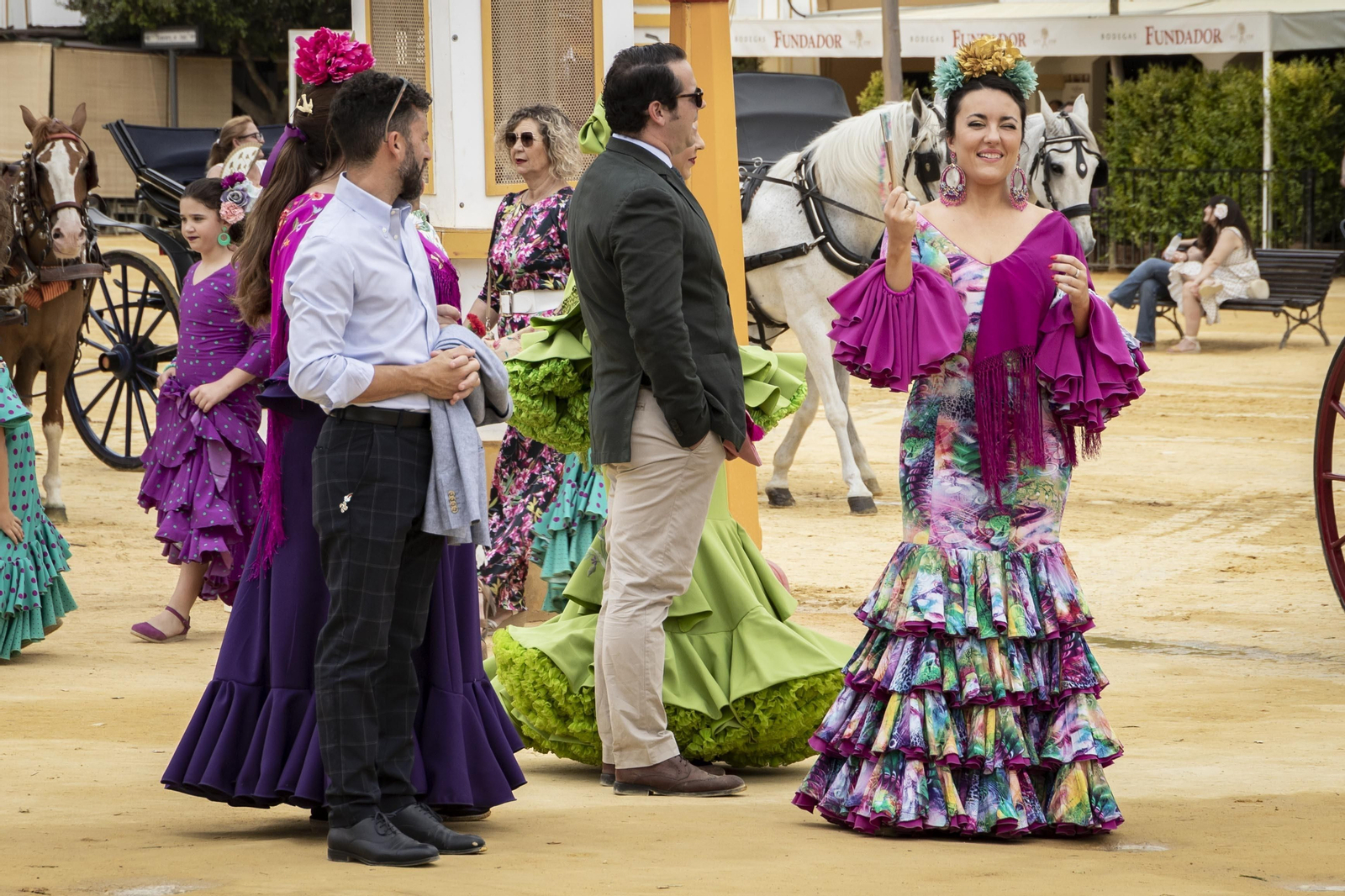 Búscate en las imágenes del lunes de feria en Jerez Búscate en las imágenes del lunes de feria en Jerez
